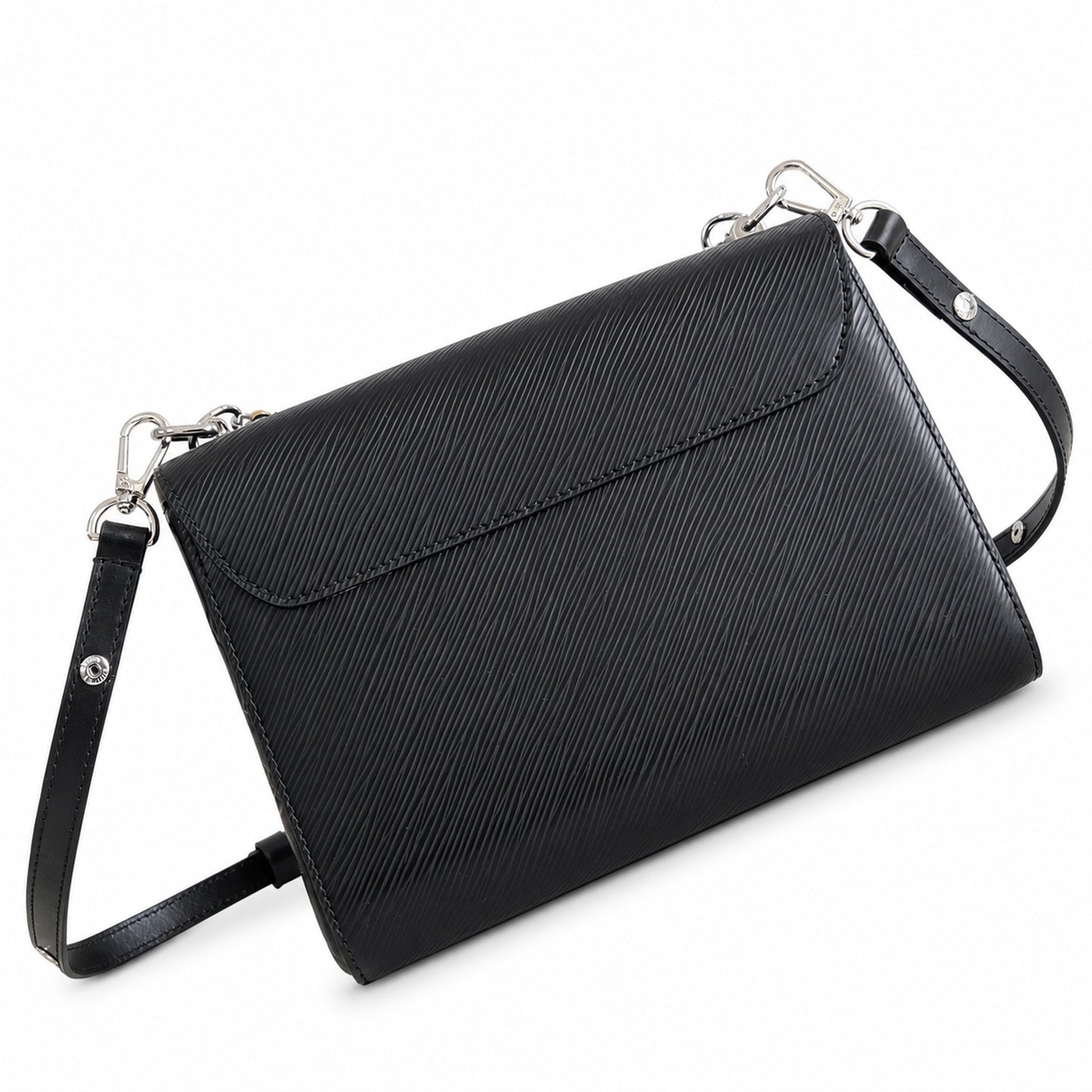 Louis Vuitton Twist Medium Leather Black Handbag