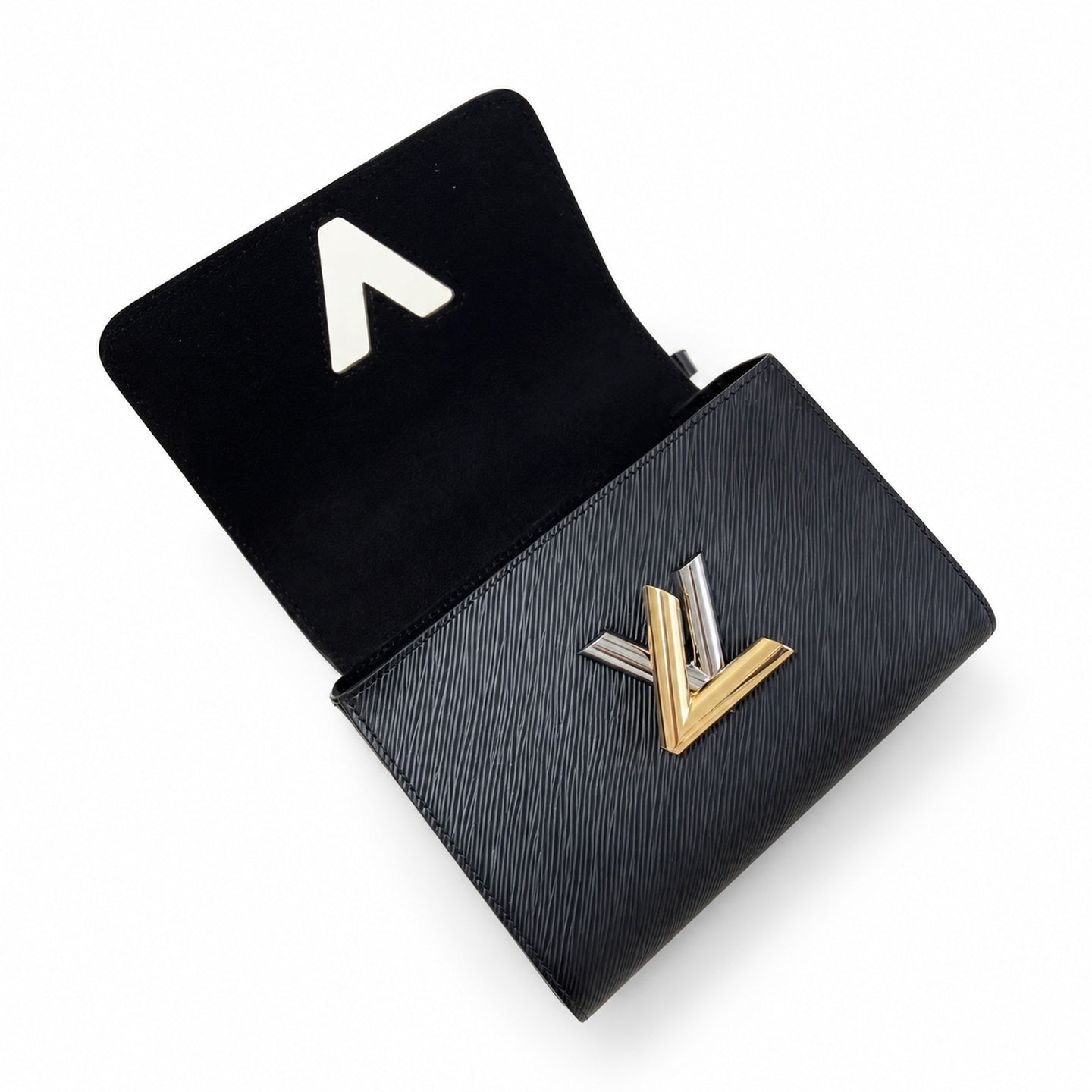 Louis Vuitton Twist Medium Gold Silver Handbag