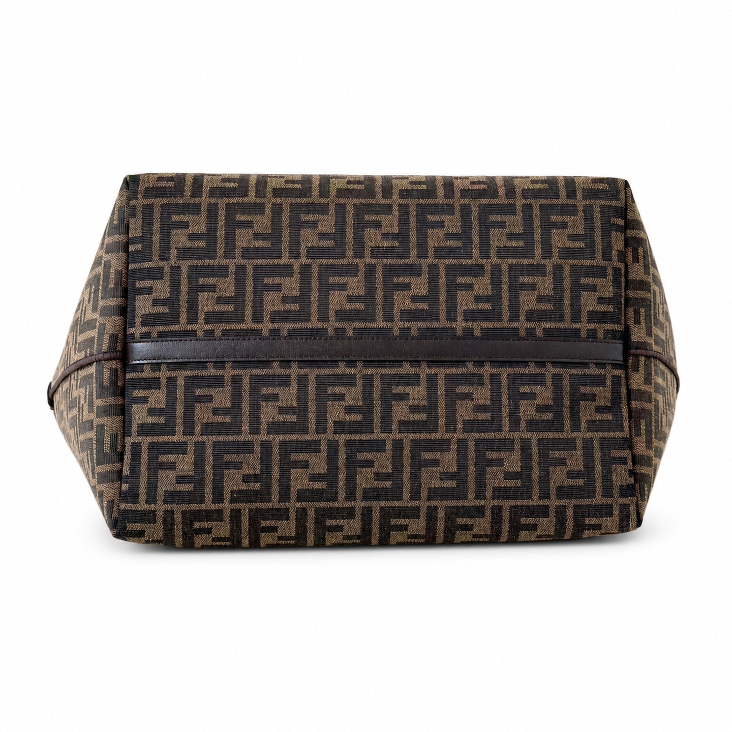 Fendi Roll Reversible Brown Bag