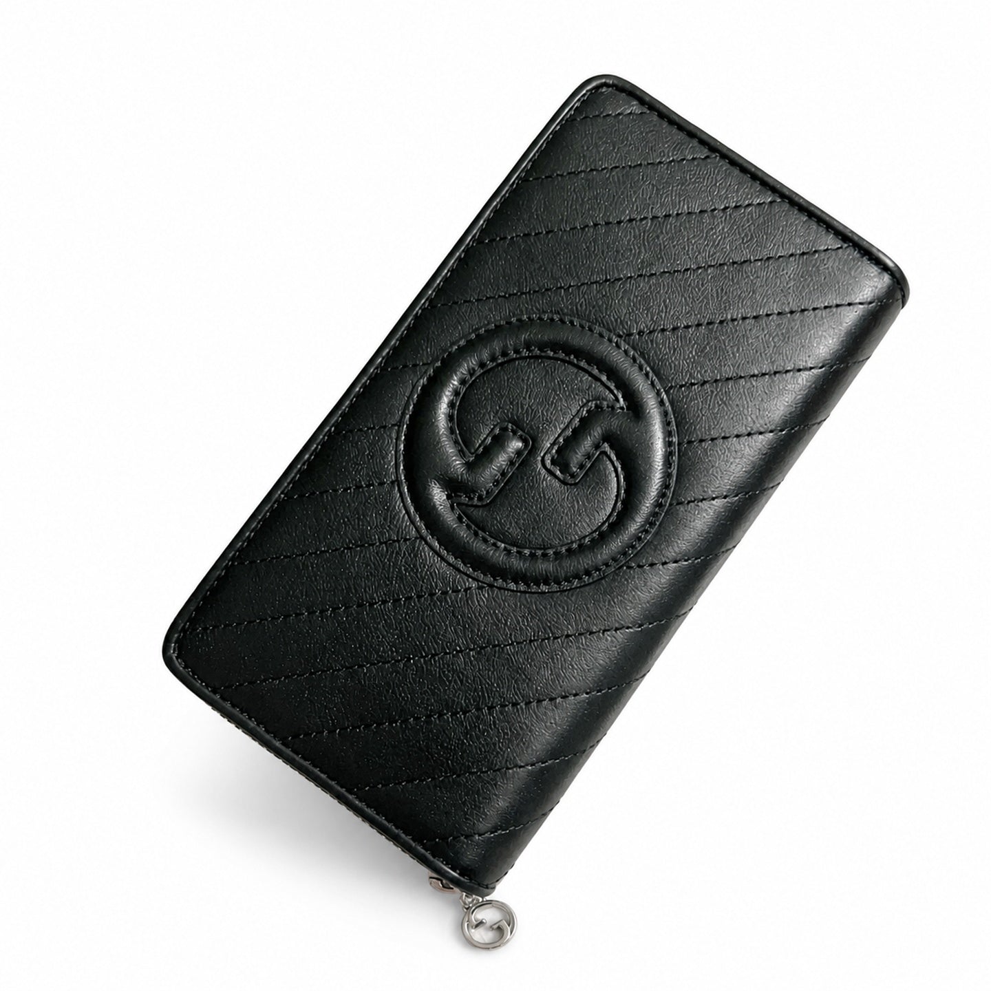 Gucci Blondie Leather Black Wallet