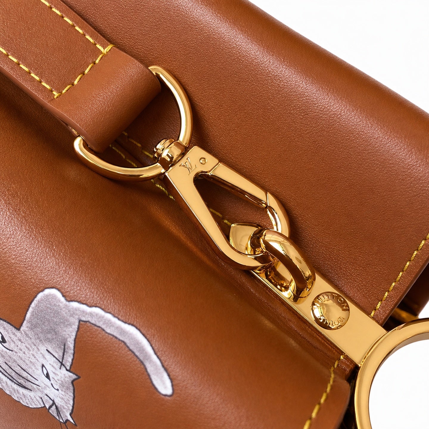 Louis Vuitton Grace Coddington Leather Handbag