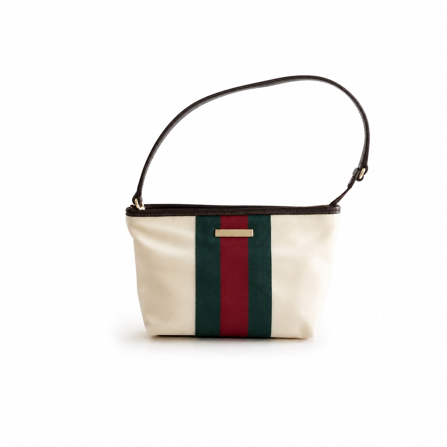 Gucci Small Canvas Brown Shoulder Bag