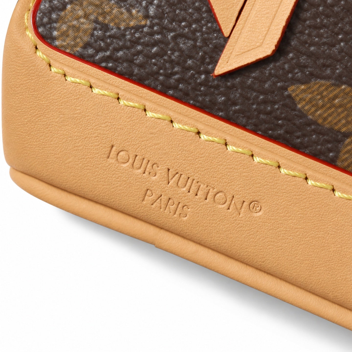 Louis Vuitton Noe Canvas Leather Handbag
