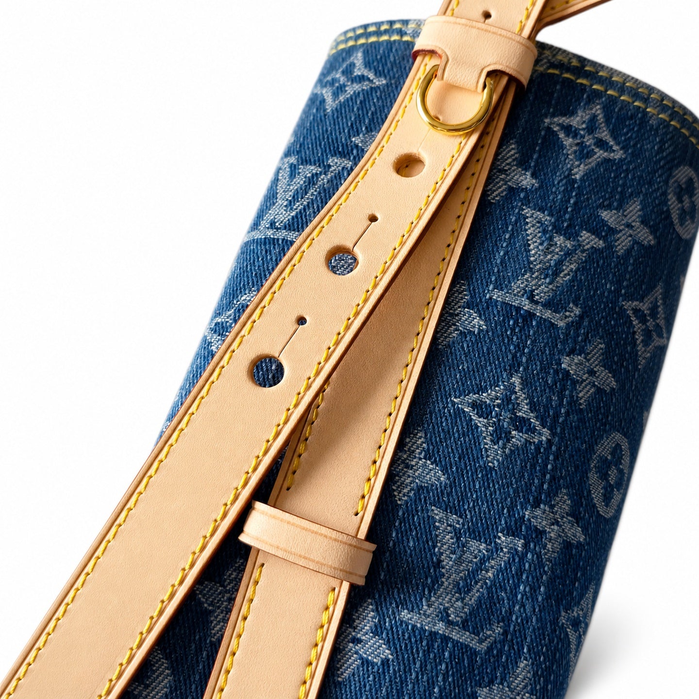 Louis Vuitton All In Denim Blue Handbag