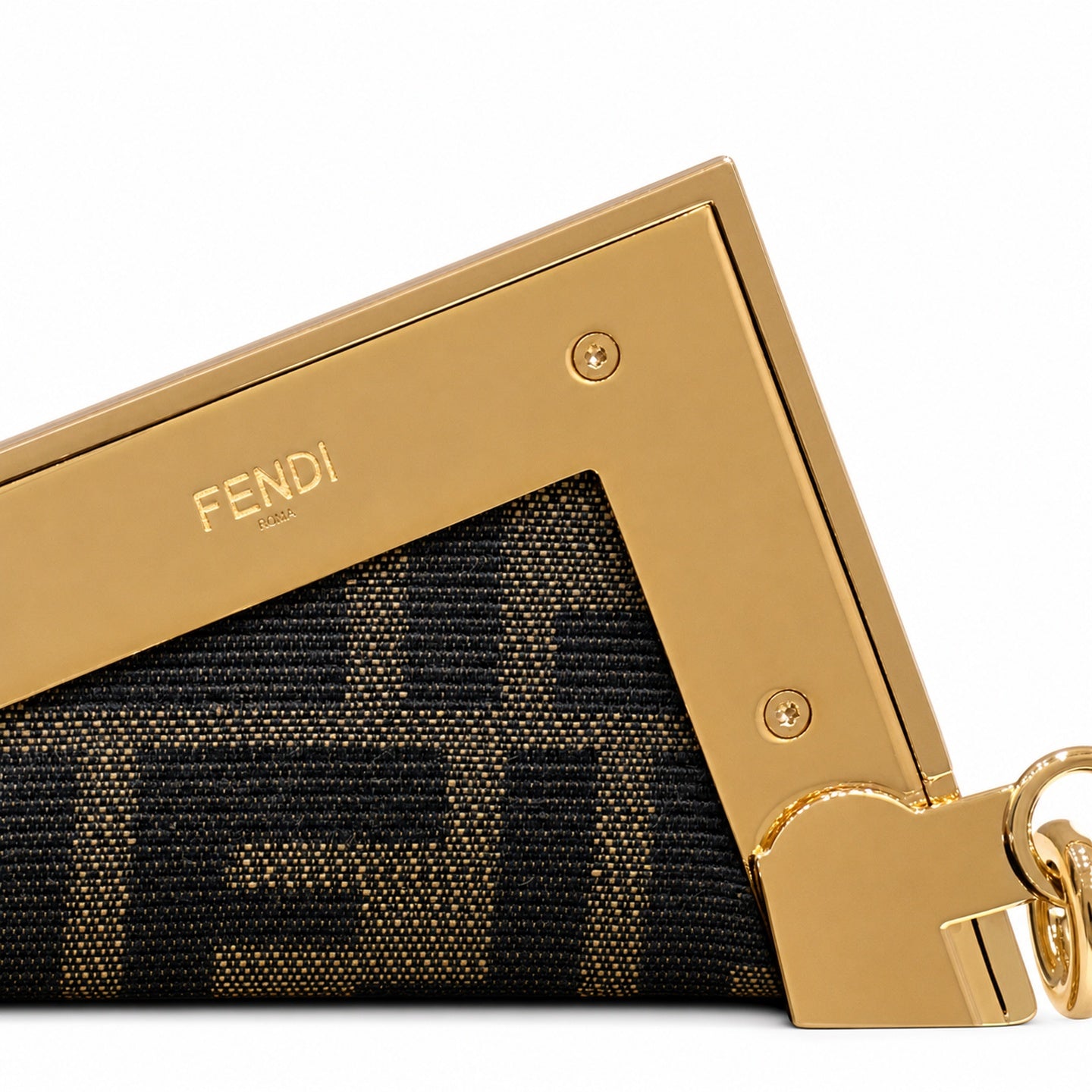Fendi First Leather Black Bag