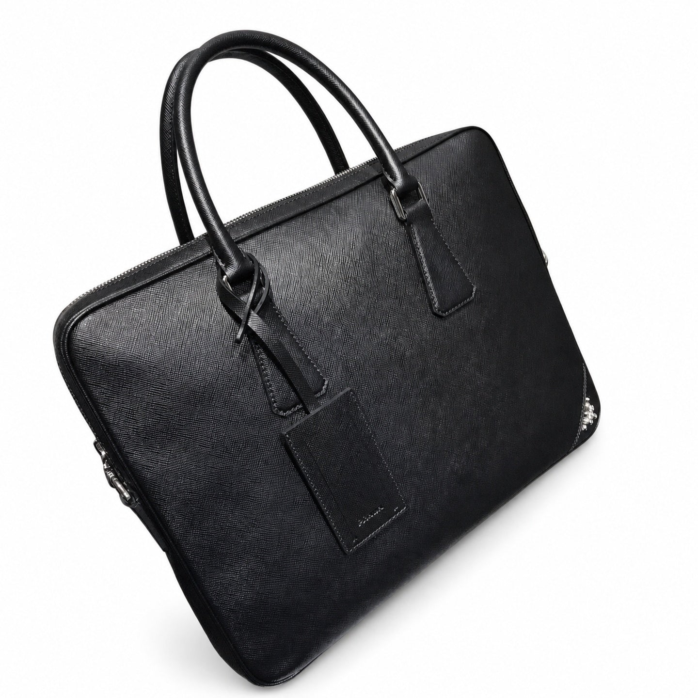 Prada Men's Leather Briefcase