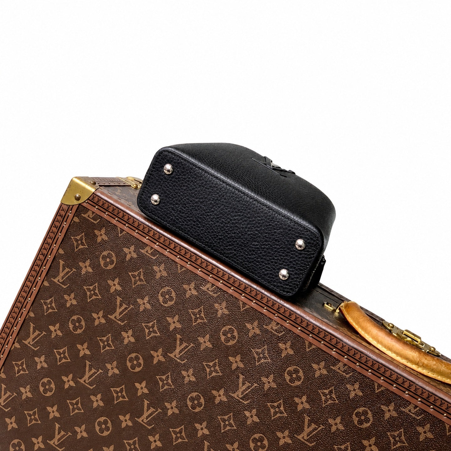 Louis Vuitton Capucines Mini Snakeskin Leather Handbag