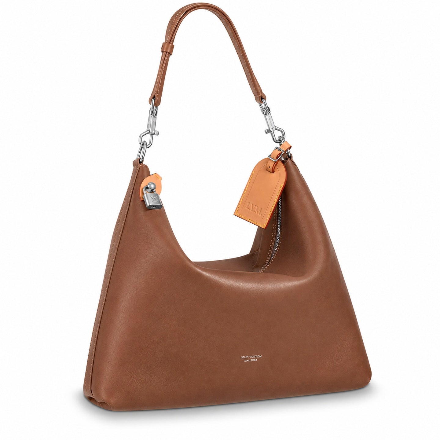 Louis Vuitton Jacquard Leather Brown Handbag