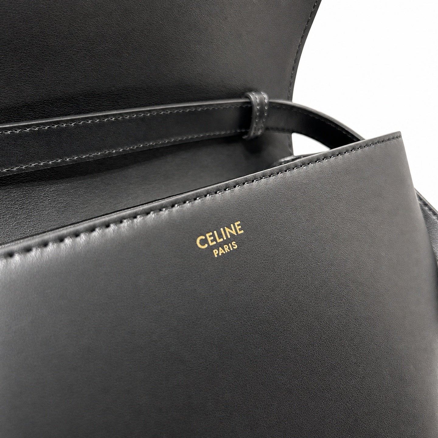 Celine Leather Messenger Bag