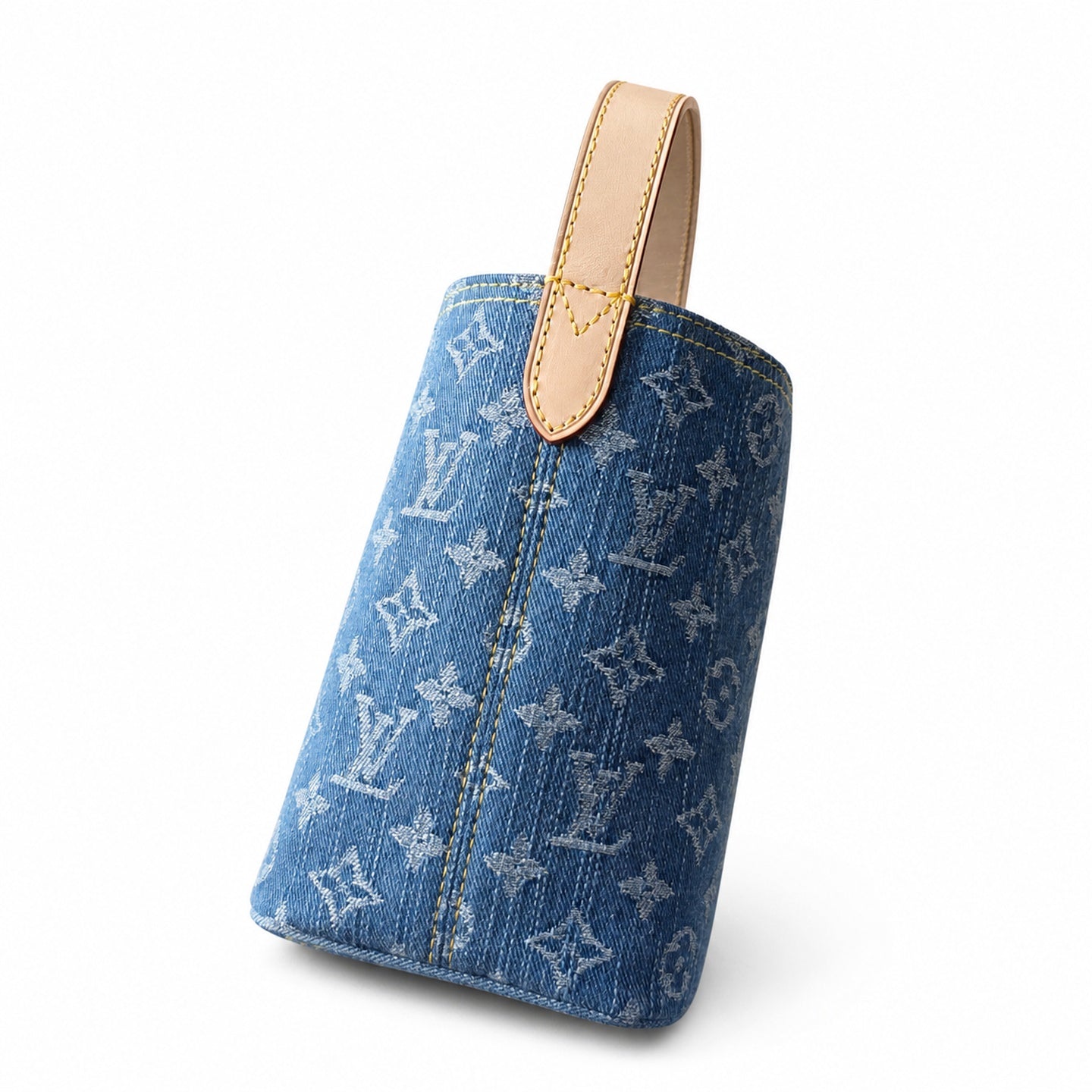 Louis Vuitton All In Denim Blue Handbag