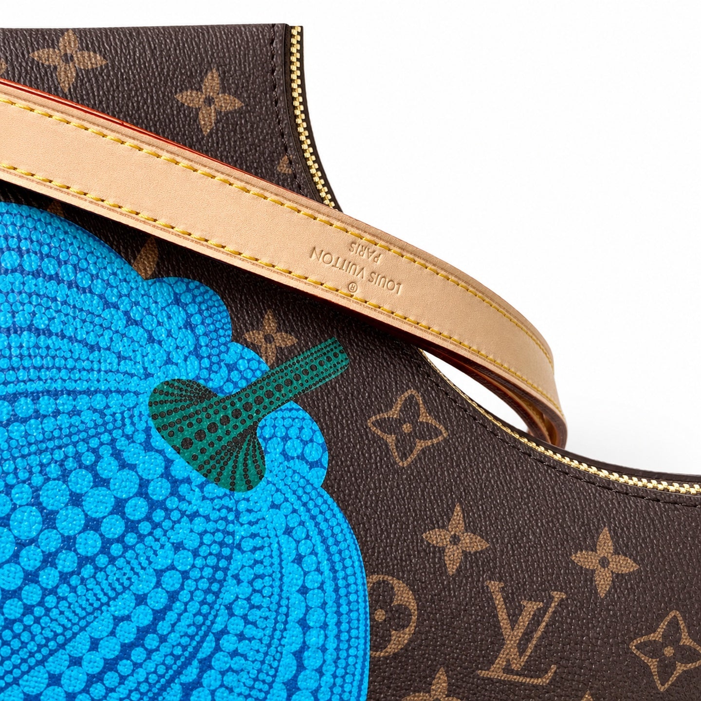 Louis Vuitton Boulogne Yayoi Kusama Canvas Handbag