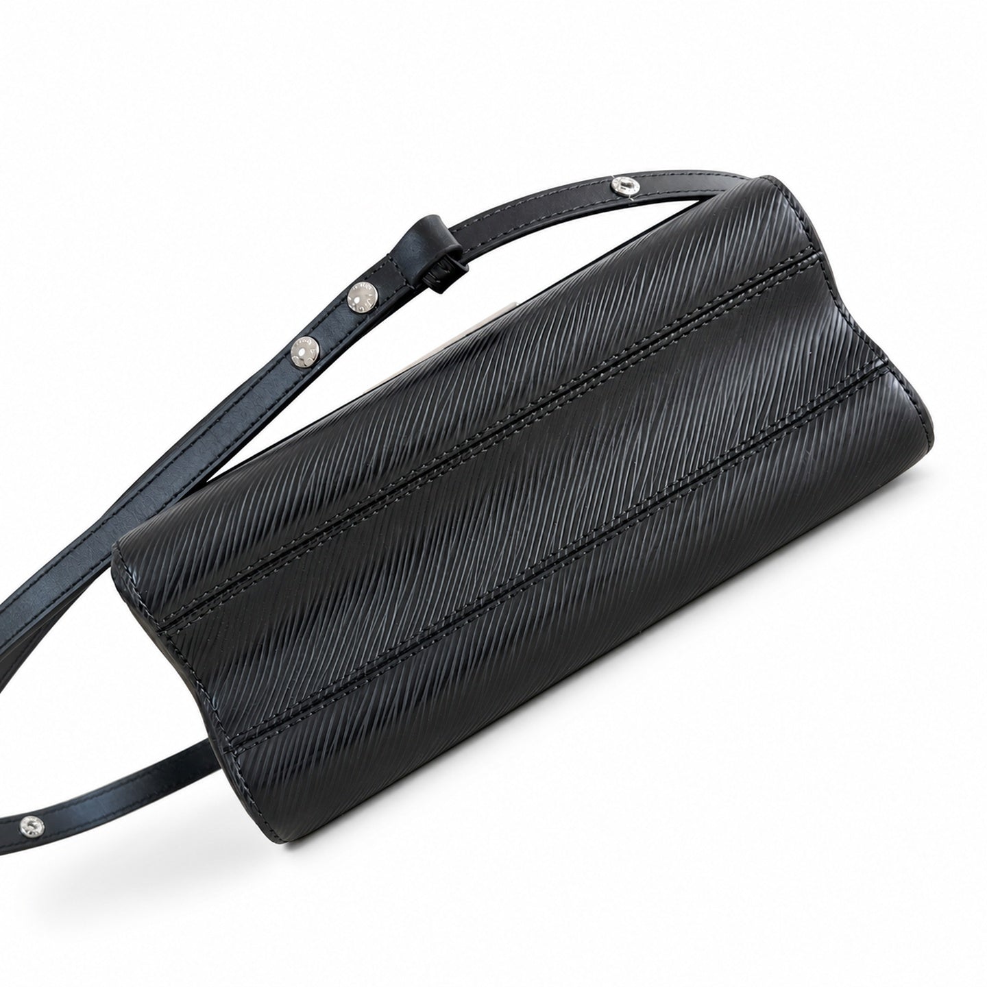 Louis Vuitton Twist Medium Leather Black Handbag
