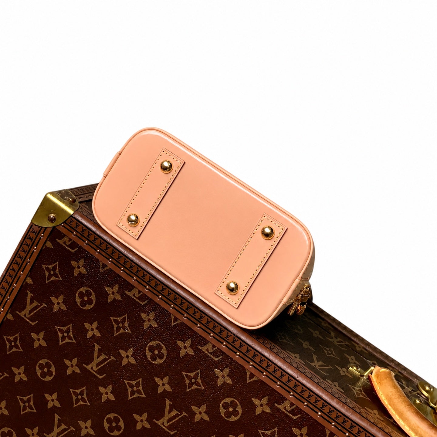 Louis Vuitton Alma Mini White Handbag