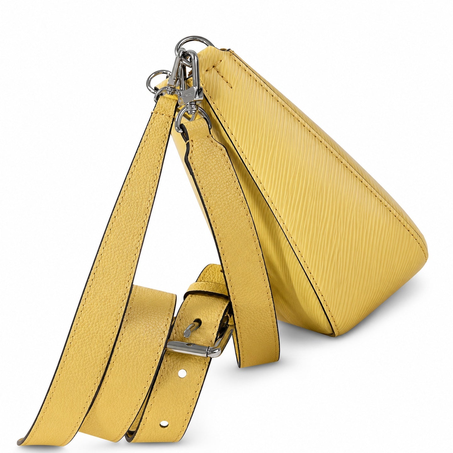 Louis Vuitton Leather Yellow Handbag