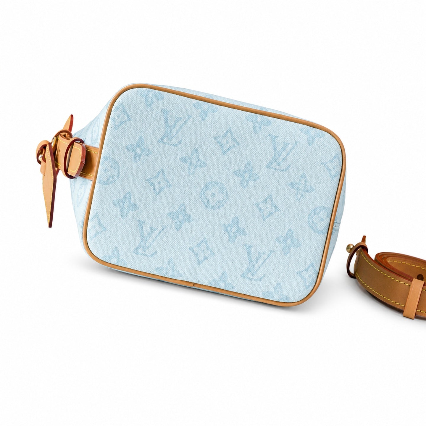 Louis Vuitton All In Small Leather Blue Handbag