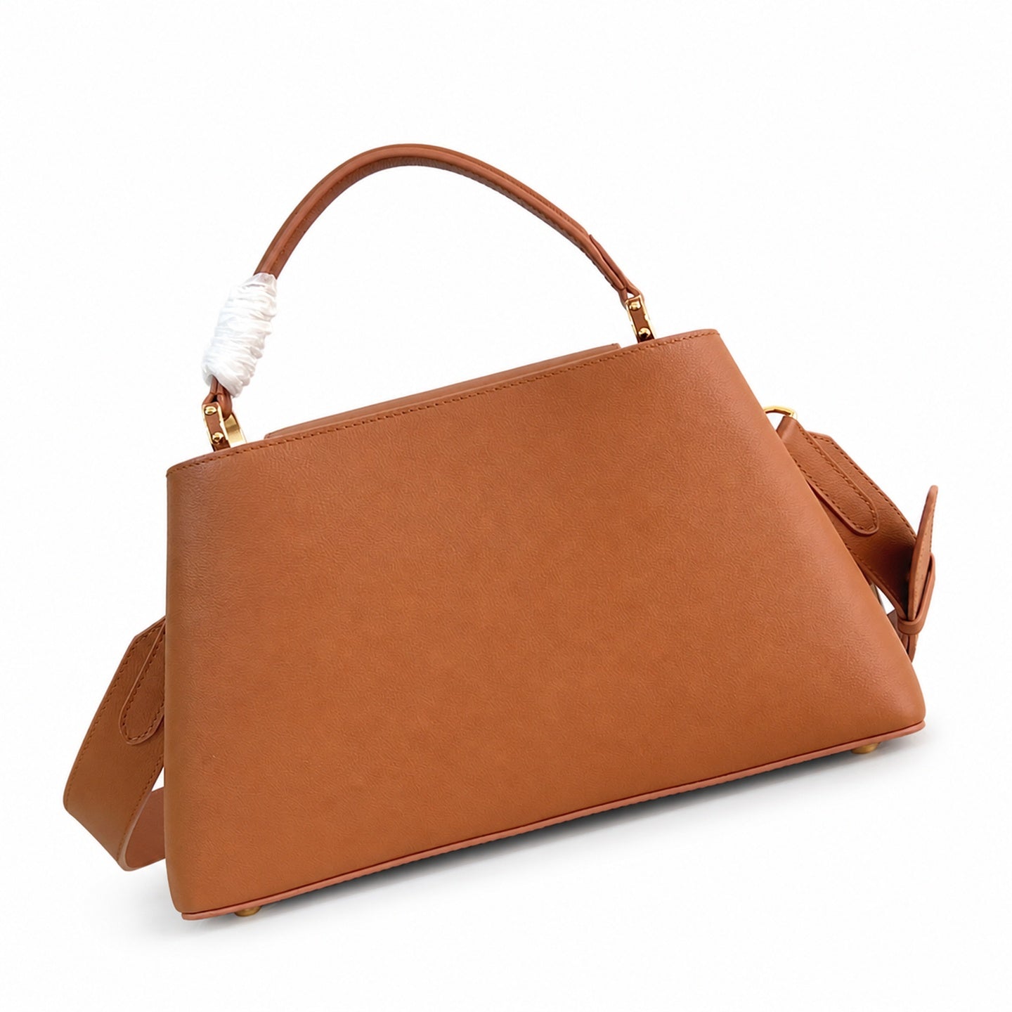 Louis Vuitton Capucines Small Suede Leather Brown Handbag