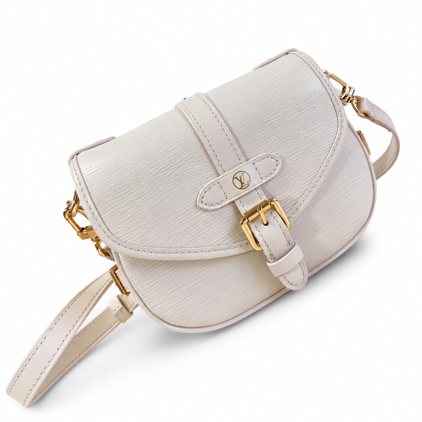 Louis Vuitton Leather White Handbag