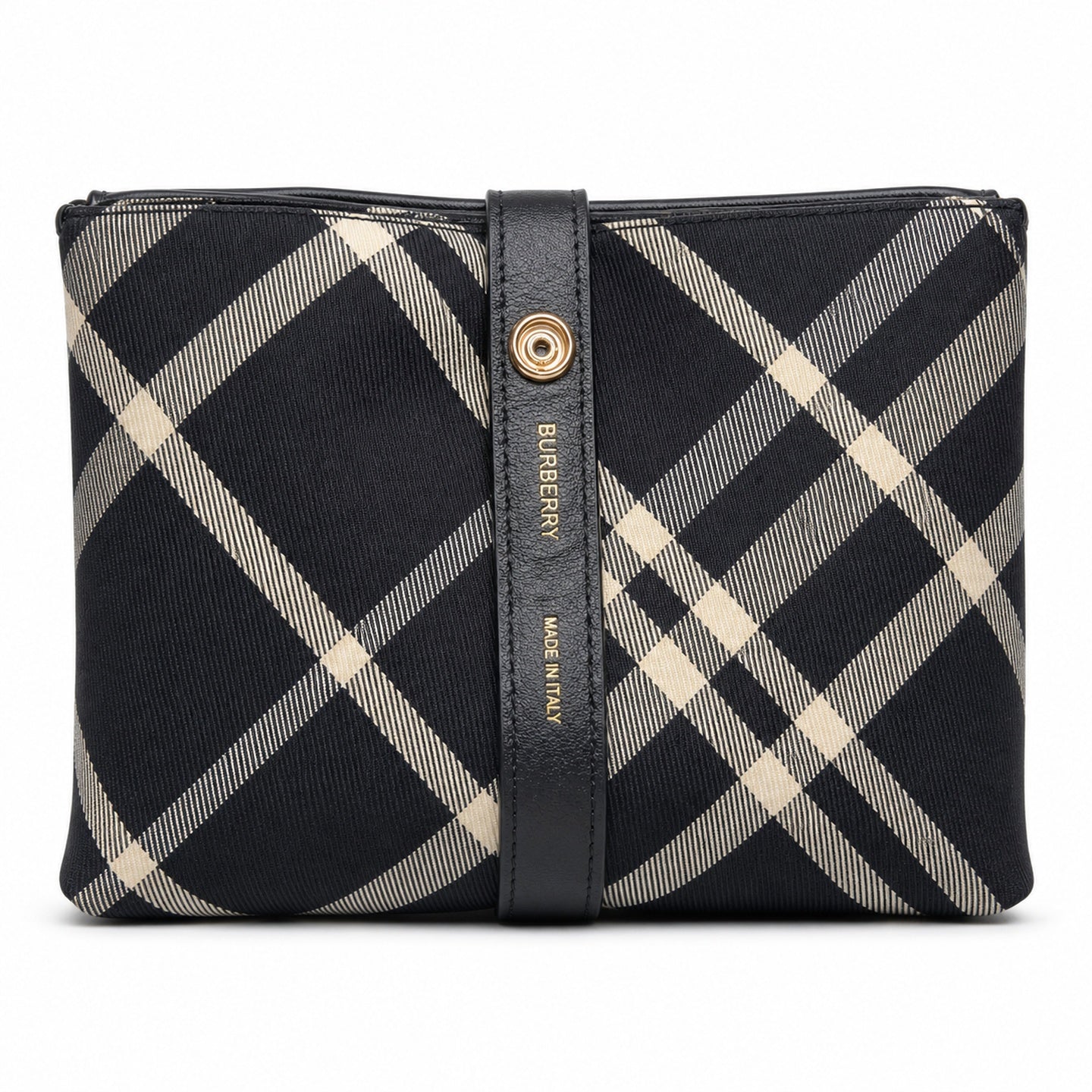Burberry Cotton Check Tote Bag