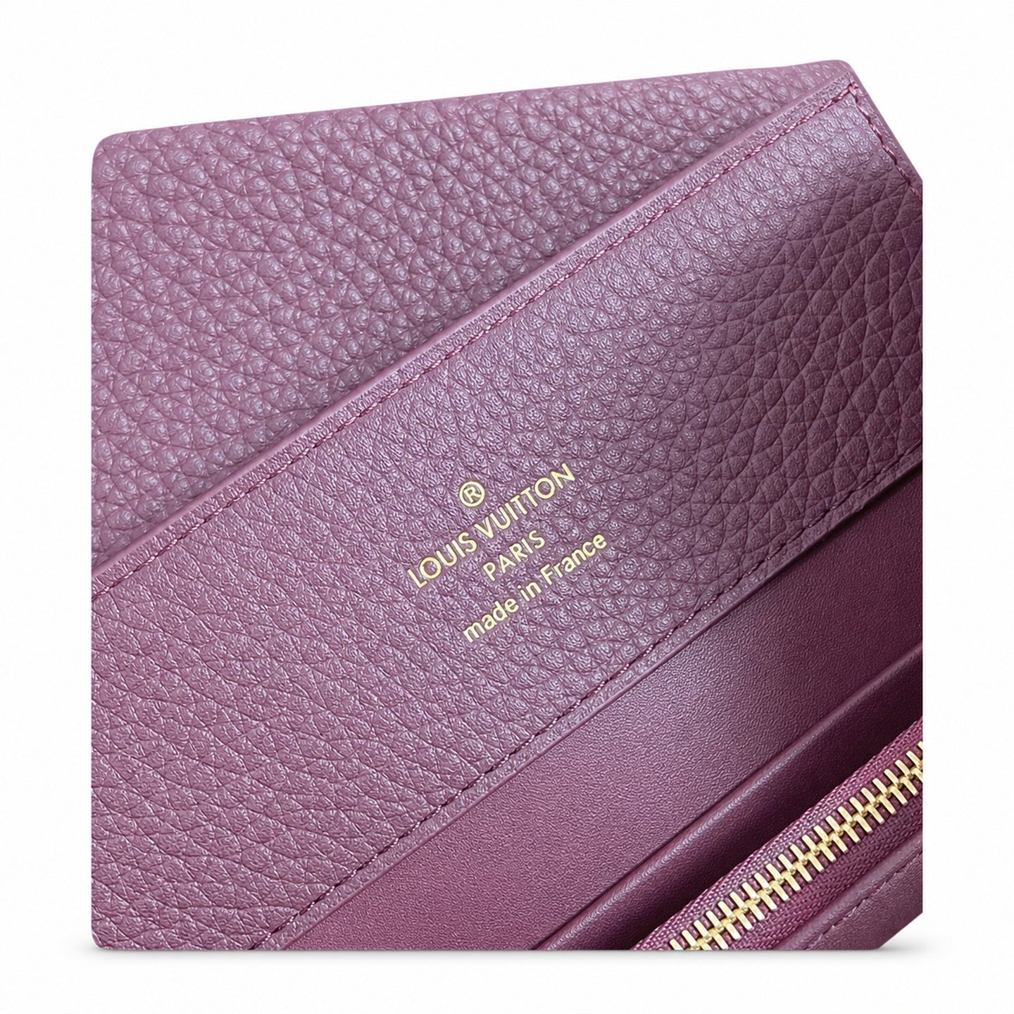 Louis Vuitton Capucines Small Leather Burgundy Handbag