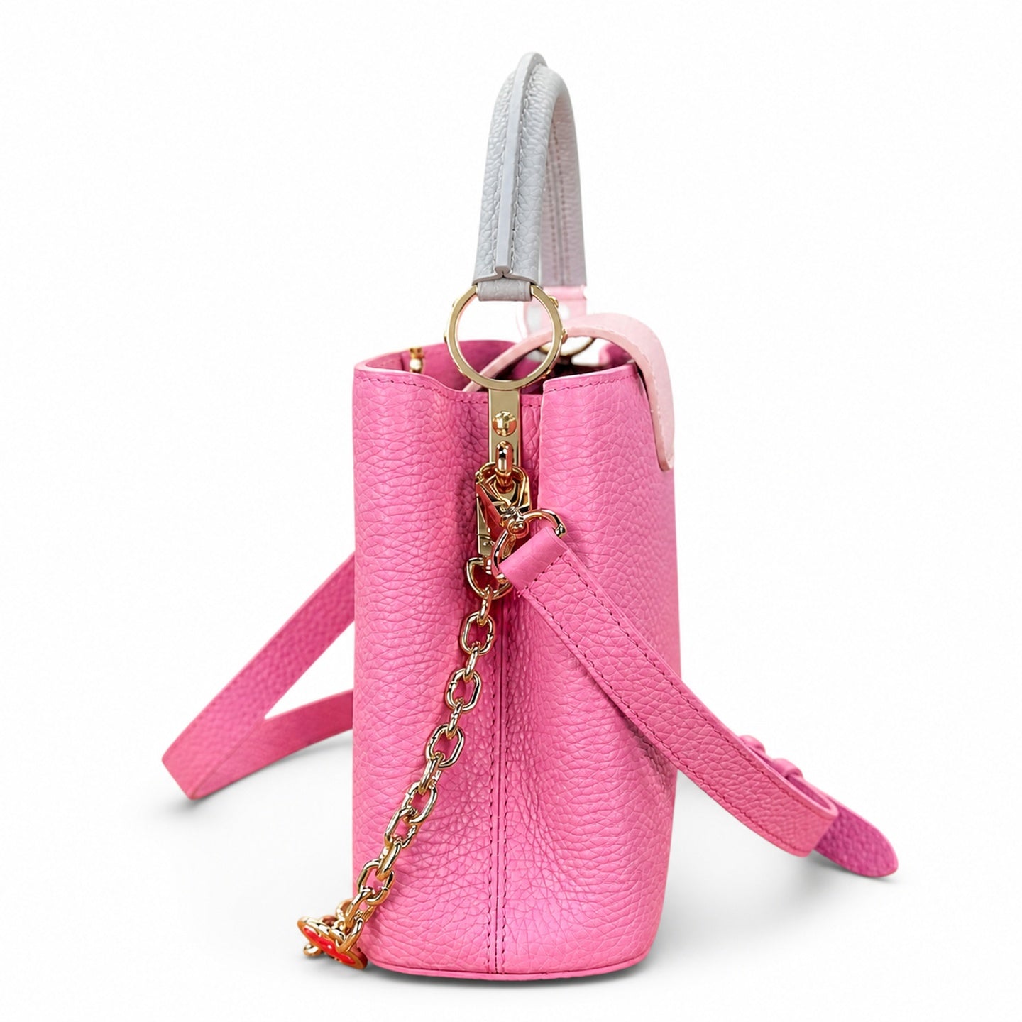 Louis Vuitton Capucines Small Pink Handbag
