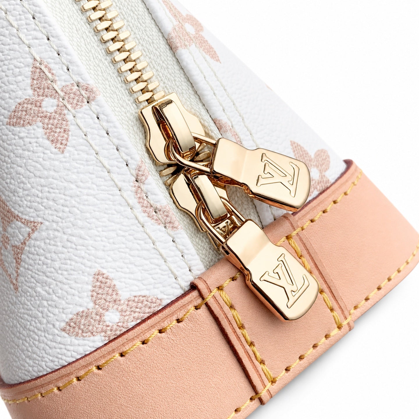 Louis Vuitton Alma Mini White Handbag