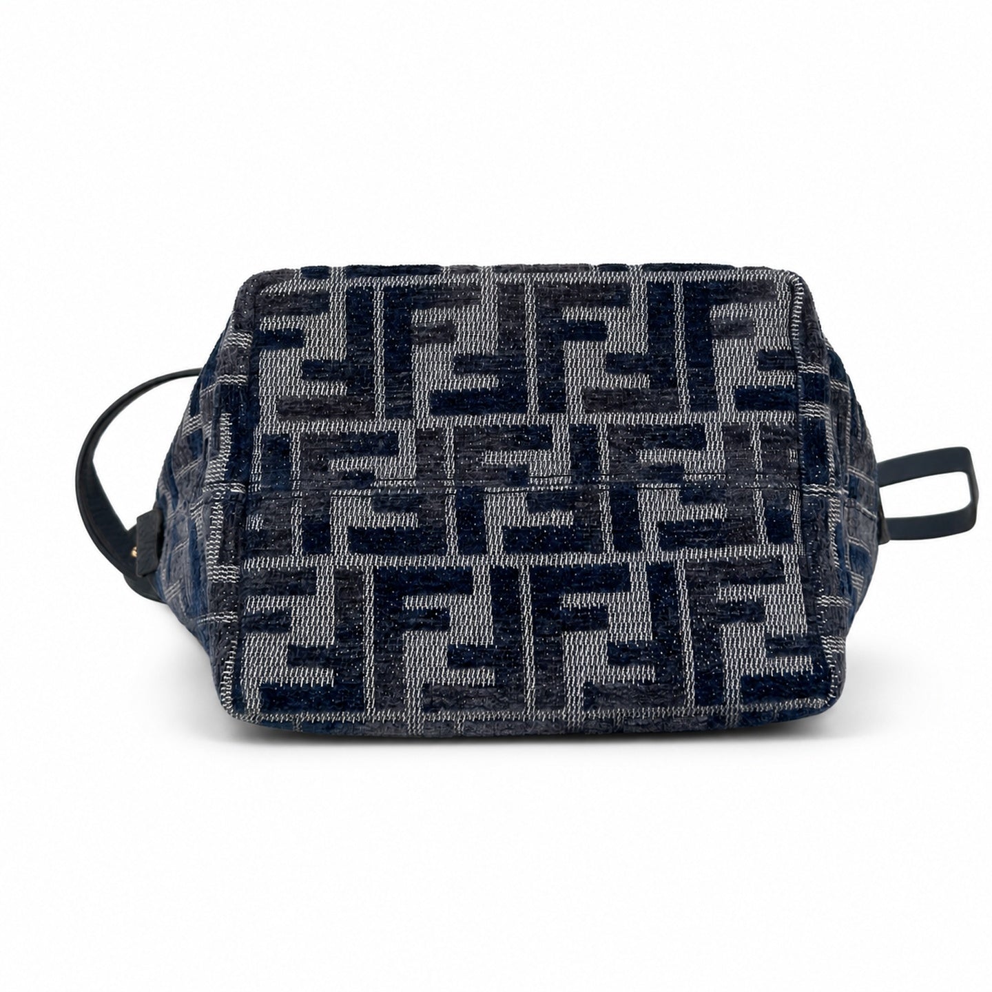 Fendi Mini Leather Blue Bag