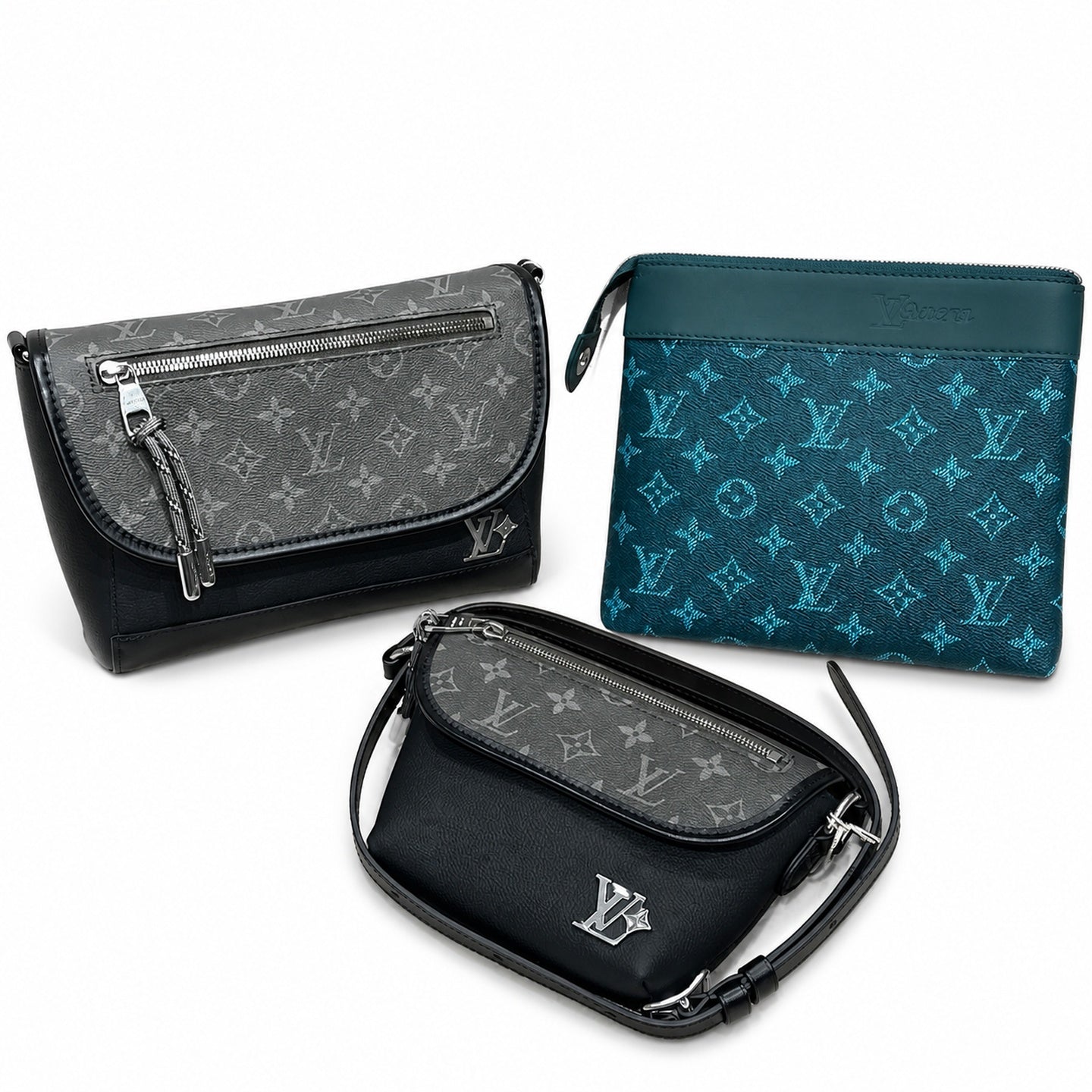 Louis Vuitton Loop Mini Canvas Leather Handbag