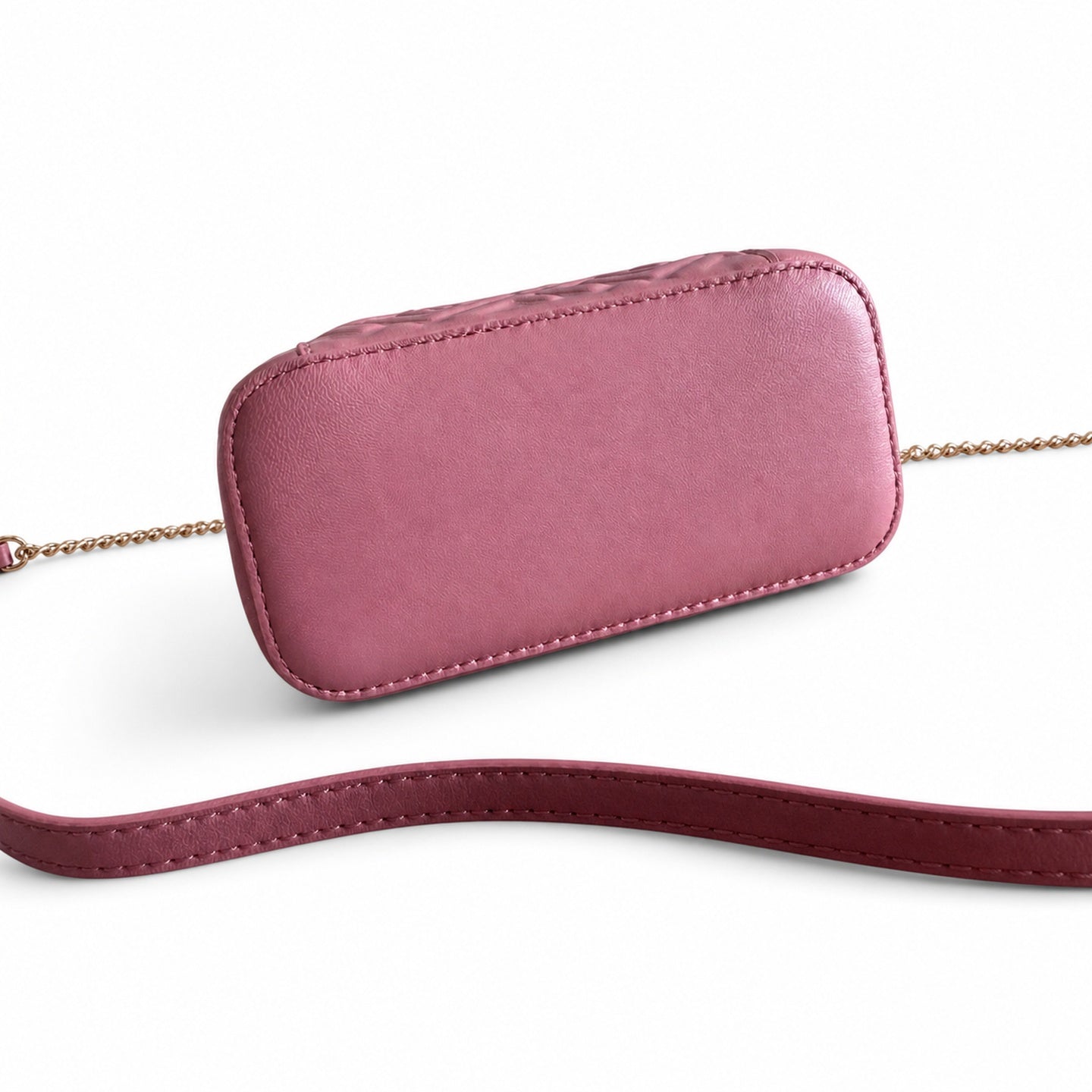 Fendi Mini Leather Pink Vanity Bag