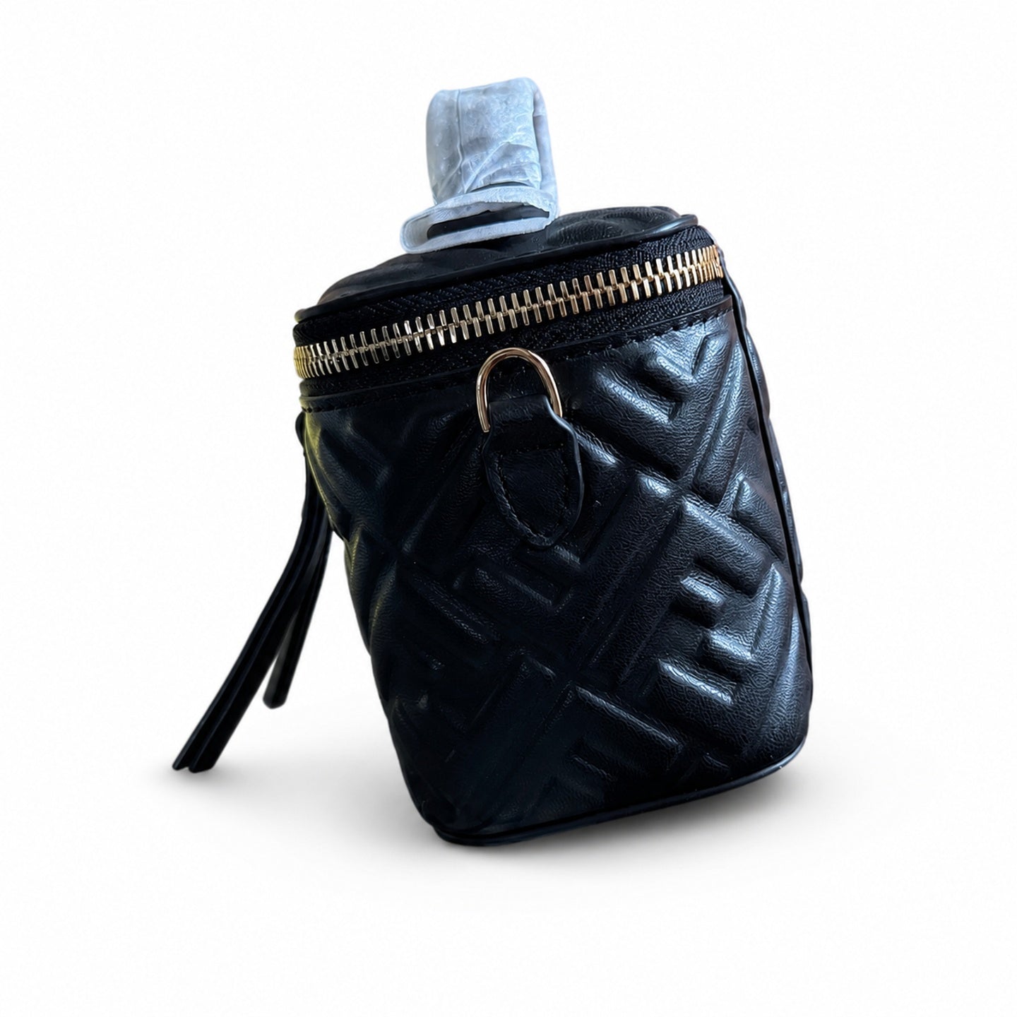 Fendi Mini Leather Black Vanity Bag