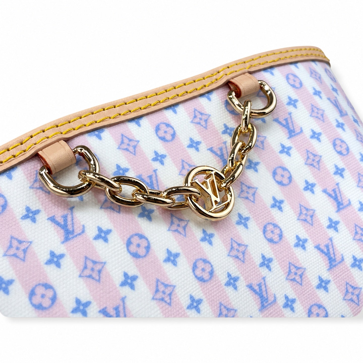 Louis Vuitton All In Mini Canvas Leather Pink Handbag