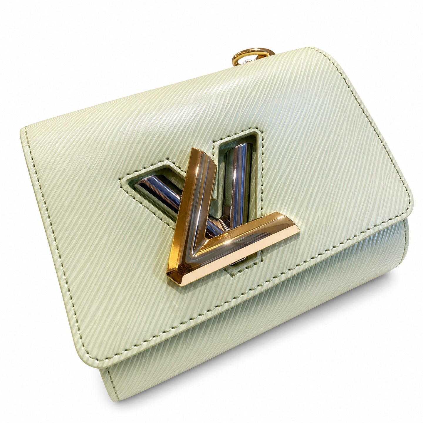 Louis Vuitton Twist Small Green Handbag