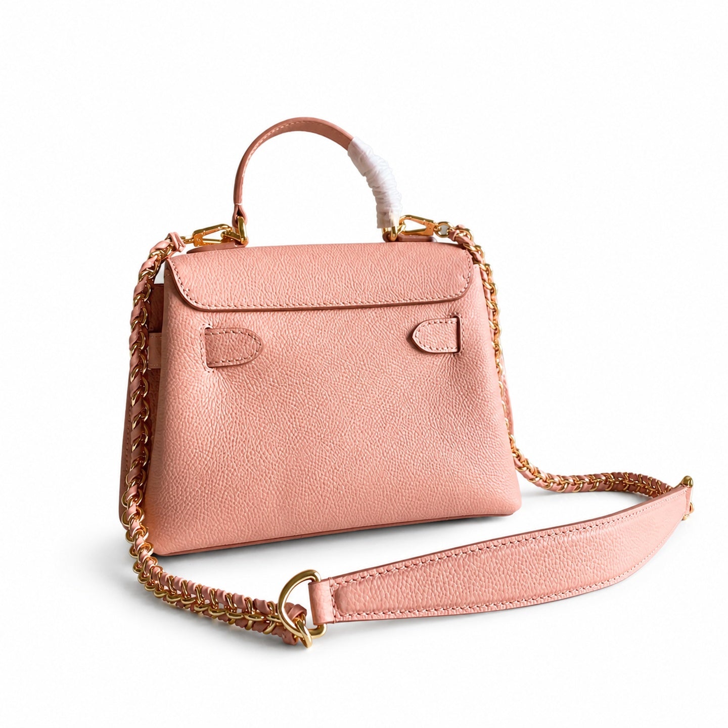 Louis Vuitton LockMe Mini Leather Pink Handbag