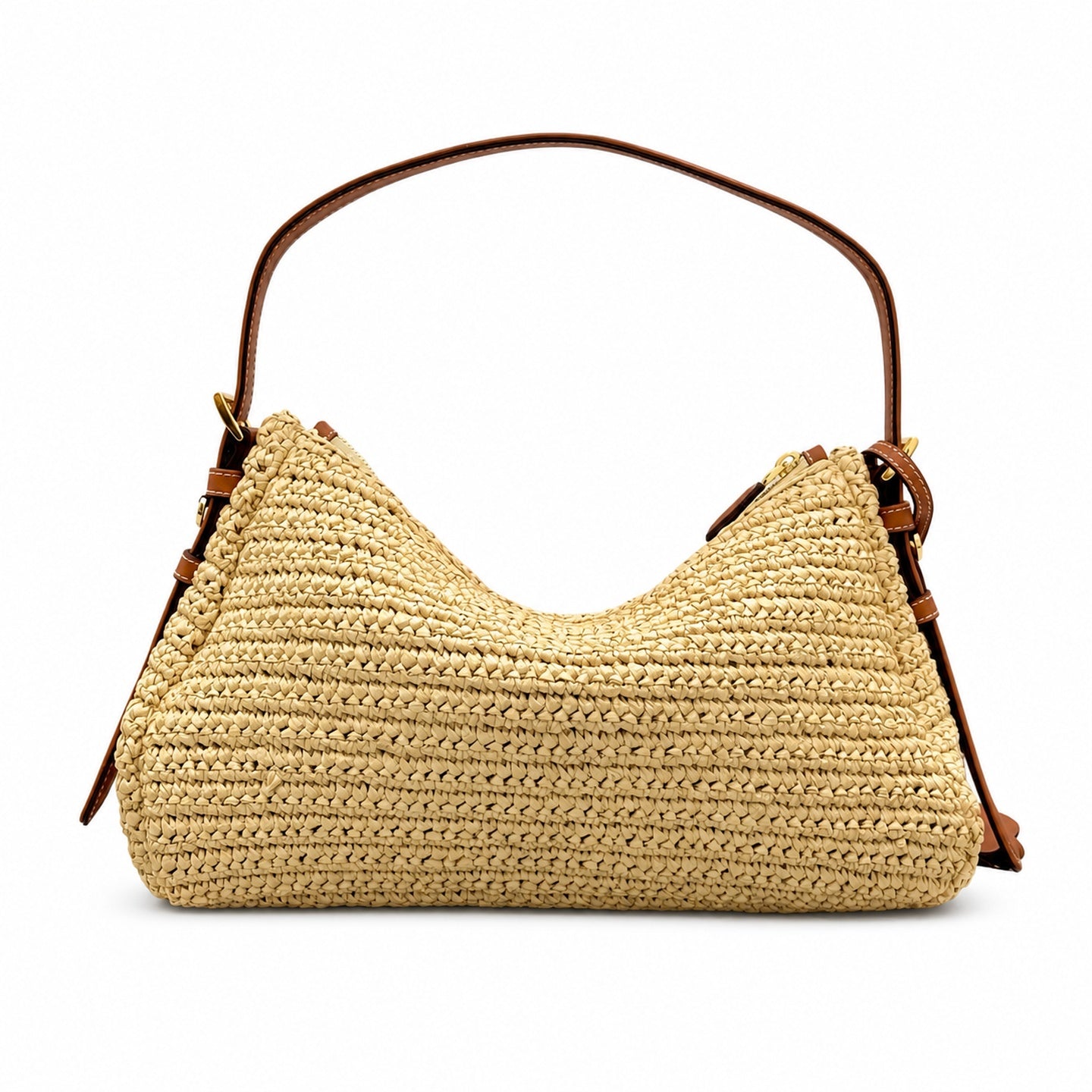 Prada Aimee Medium Leather Shoulder Bag