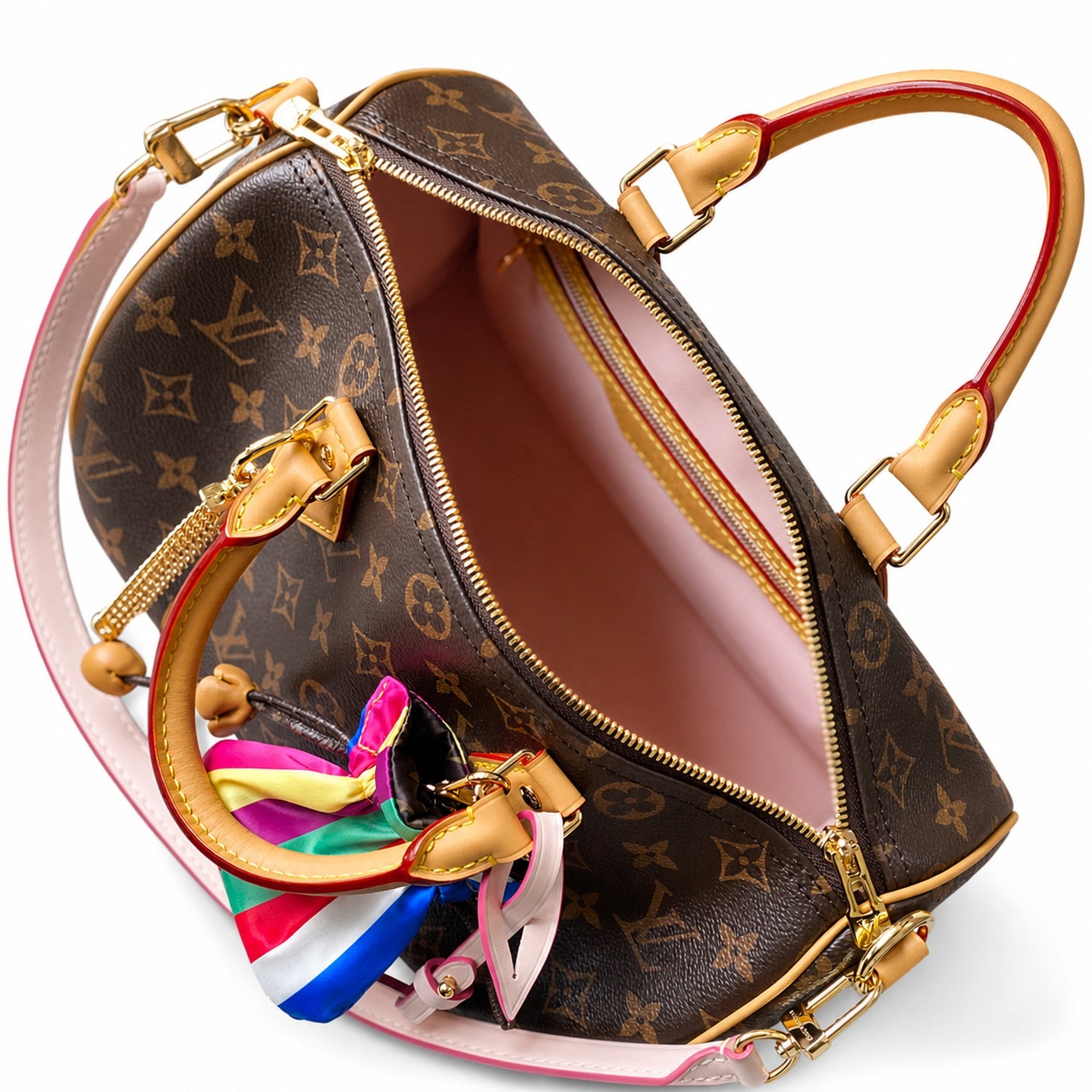 Louis Vuitton Speedy Leather Handbag