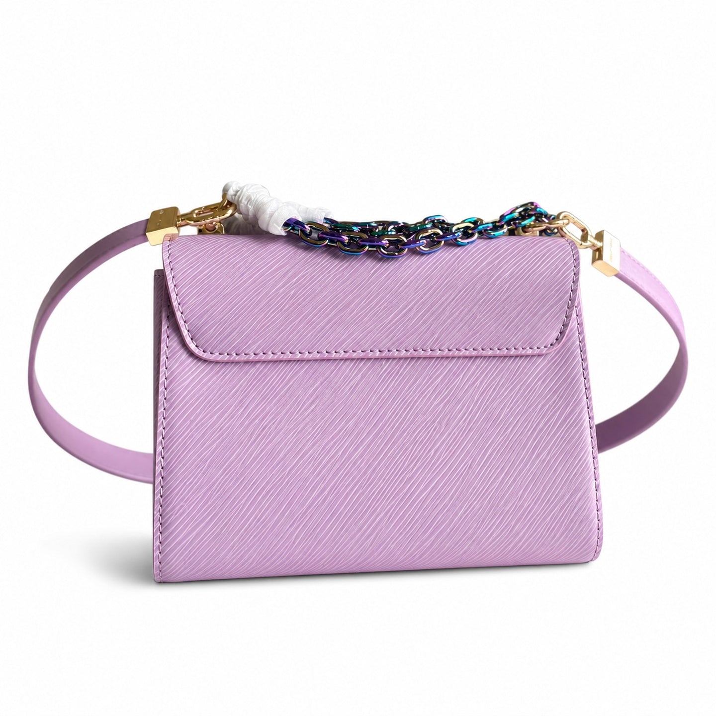 Louis Vuitton Twist Small Leather Purple Handbag