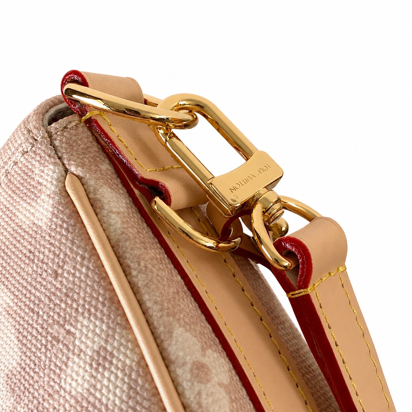 Louis Vuitton Grace Coddington Canvas Leather Handbag