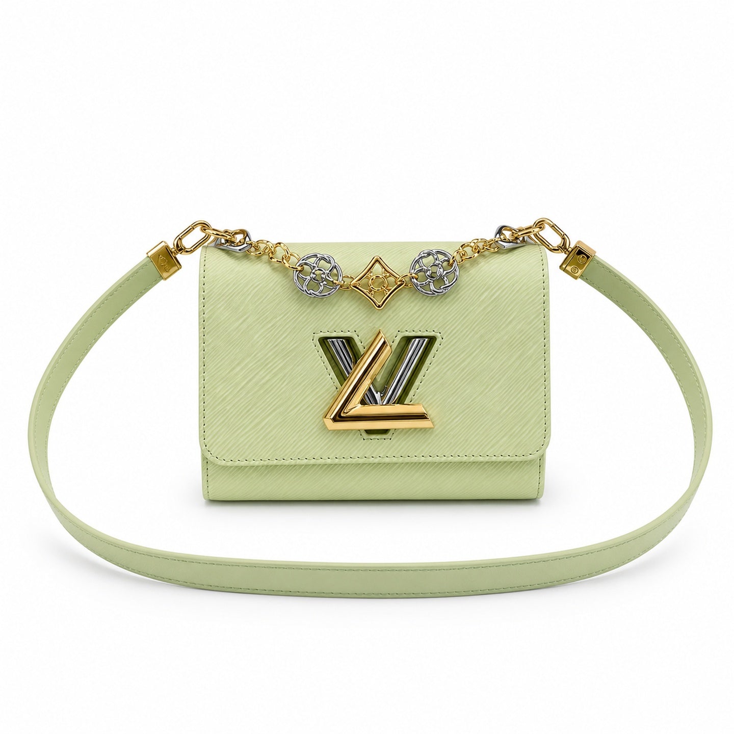 Louis Vuitton Twist Small Green Handbag