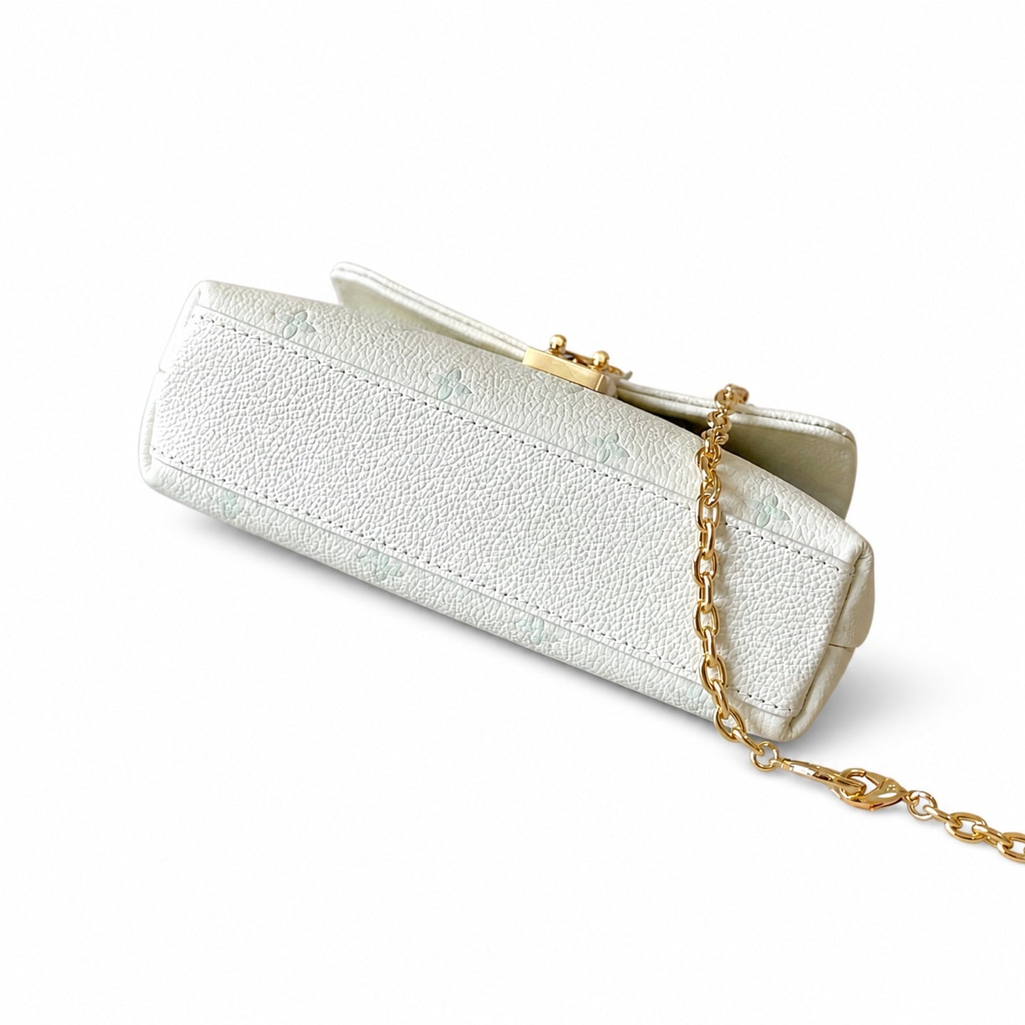 Louis Vuitton Madeleine Leather Green Handbag