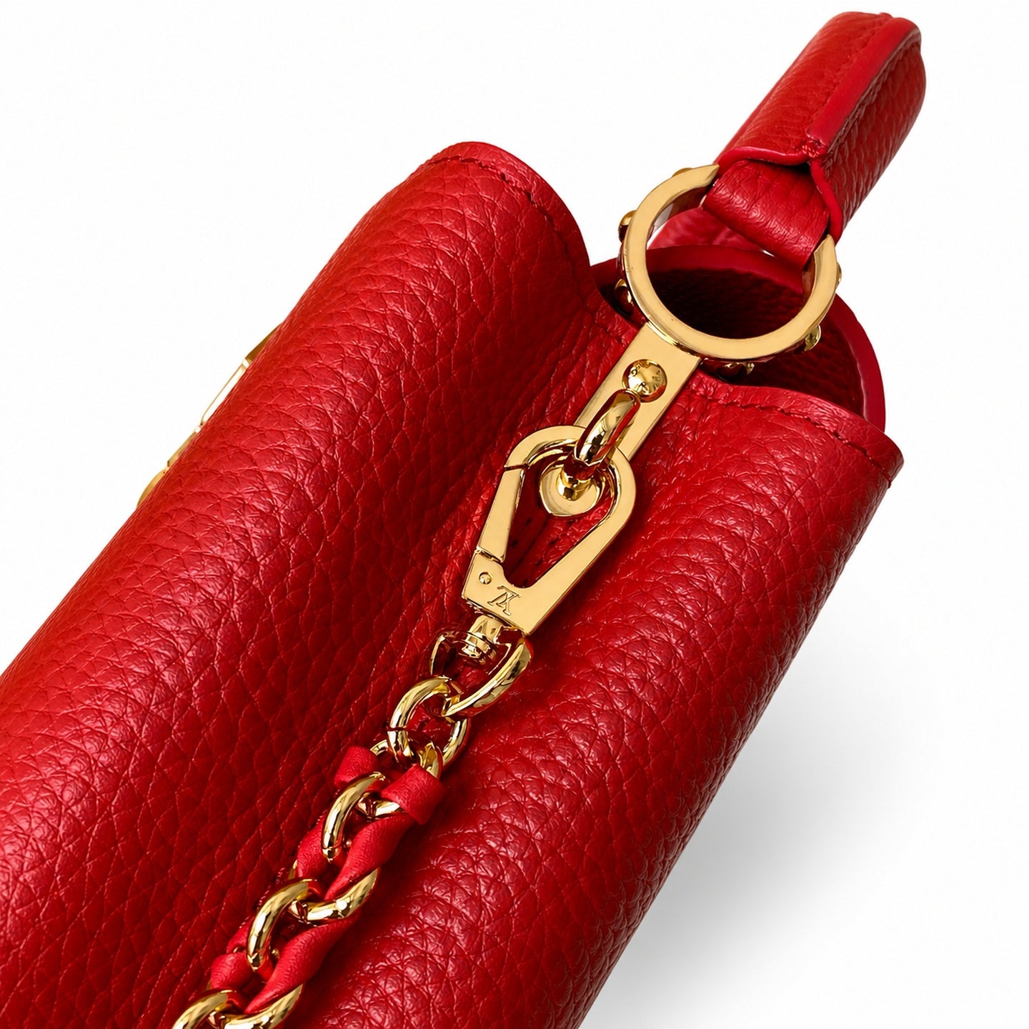 Louis Vuitton Takashi Murakami Mini Denim Leather Black Red Handbag