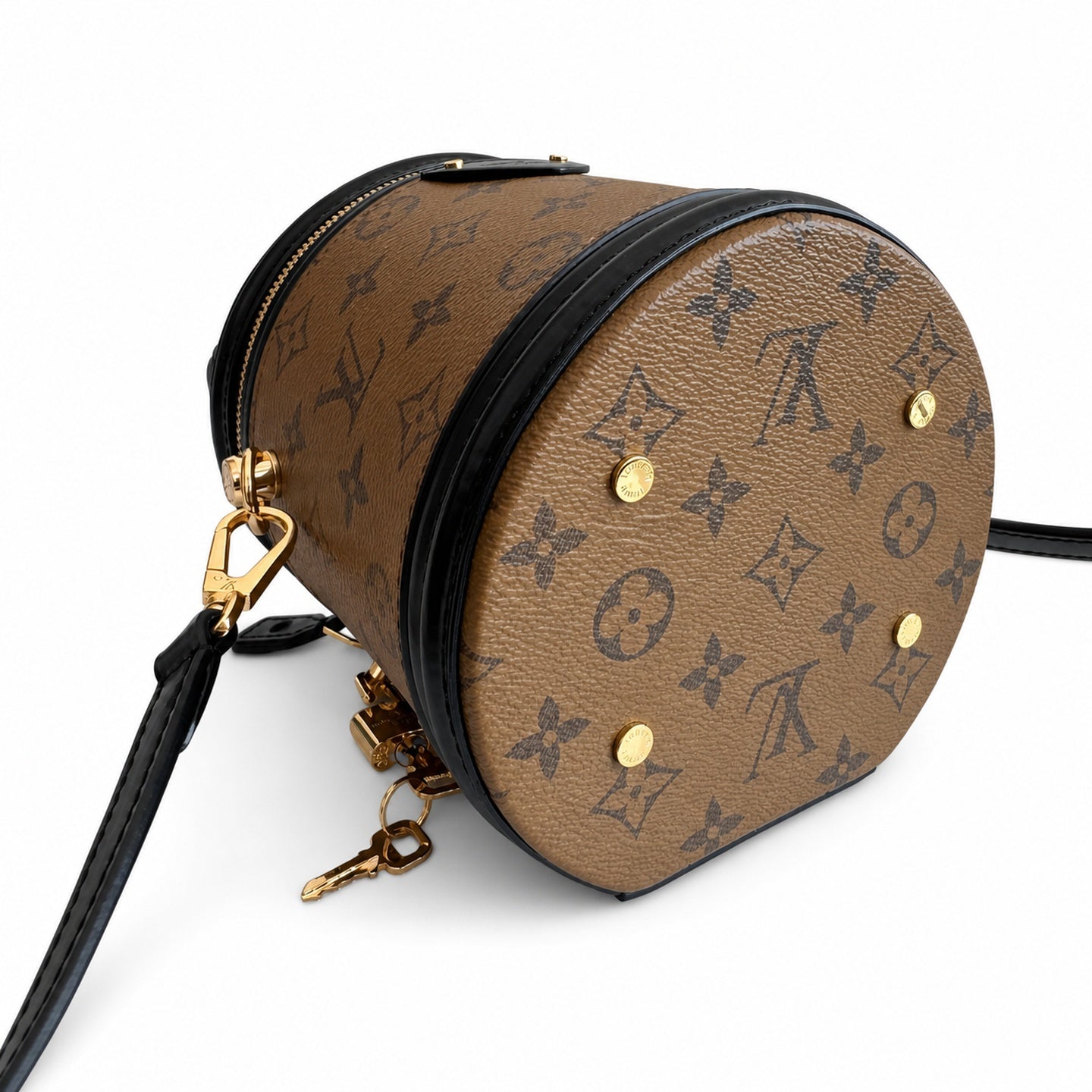 Louis Vuitton Women's Small Canvas Leather Yellow Handbag