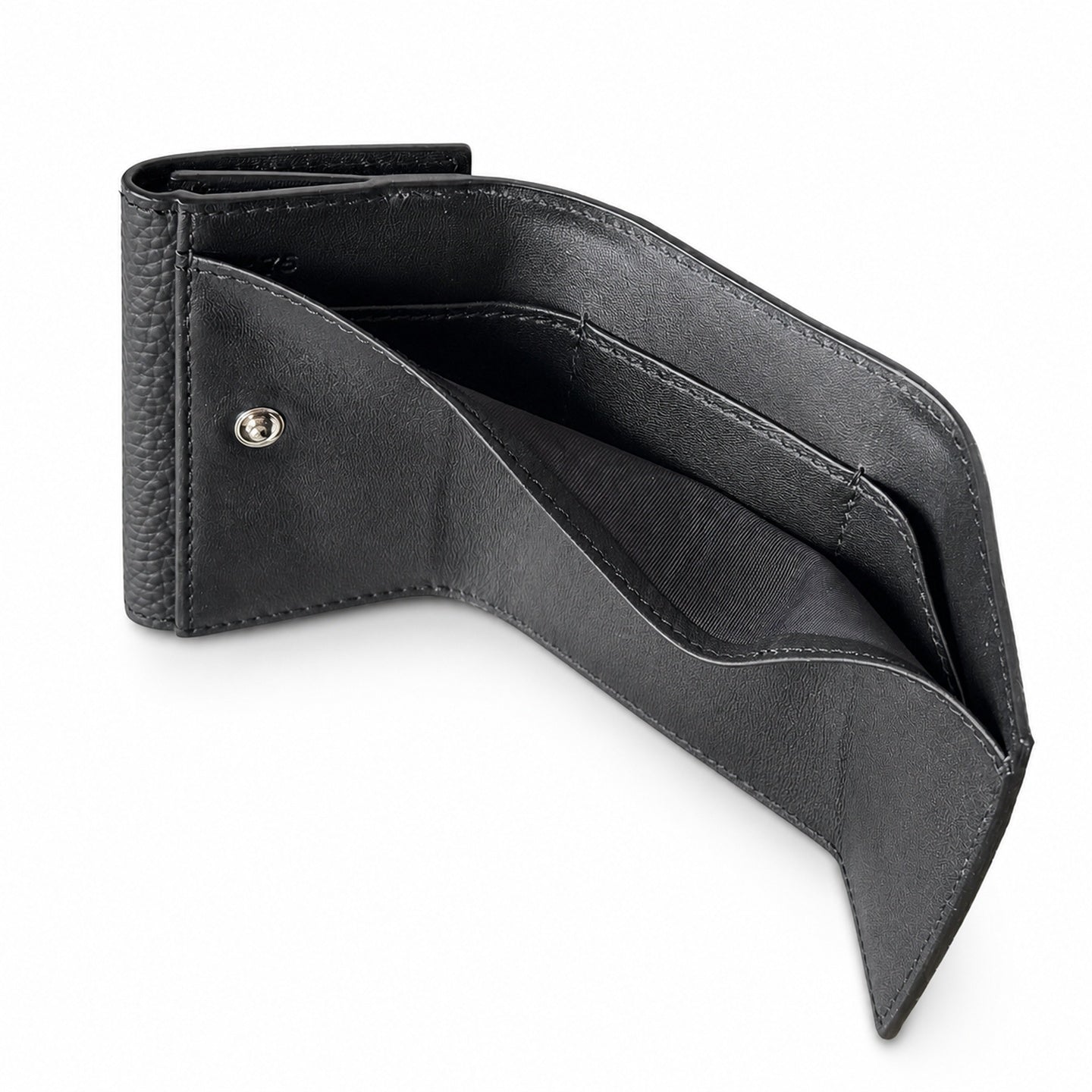 Prada Mini Leather Black Wallet