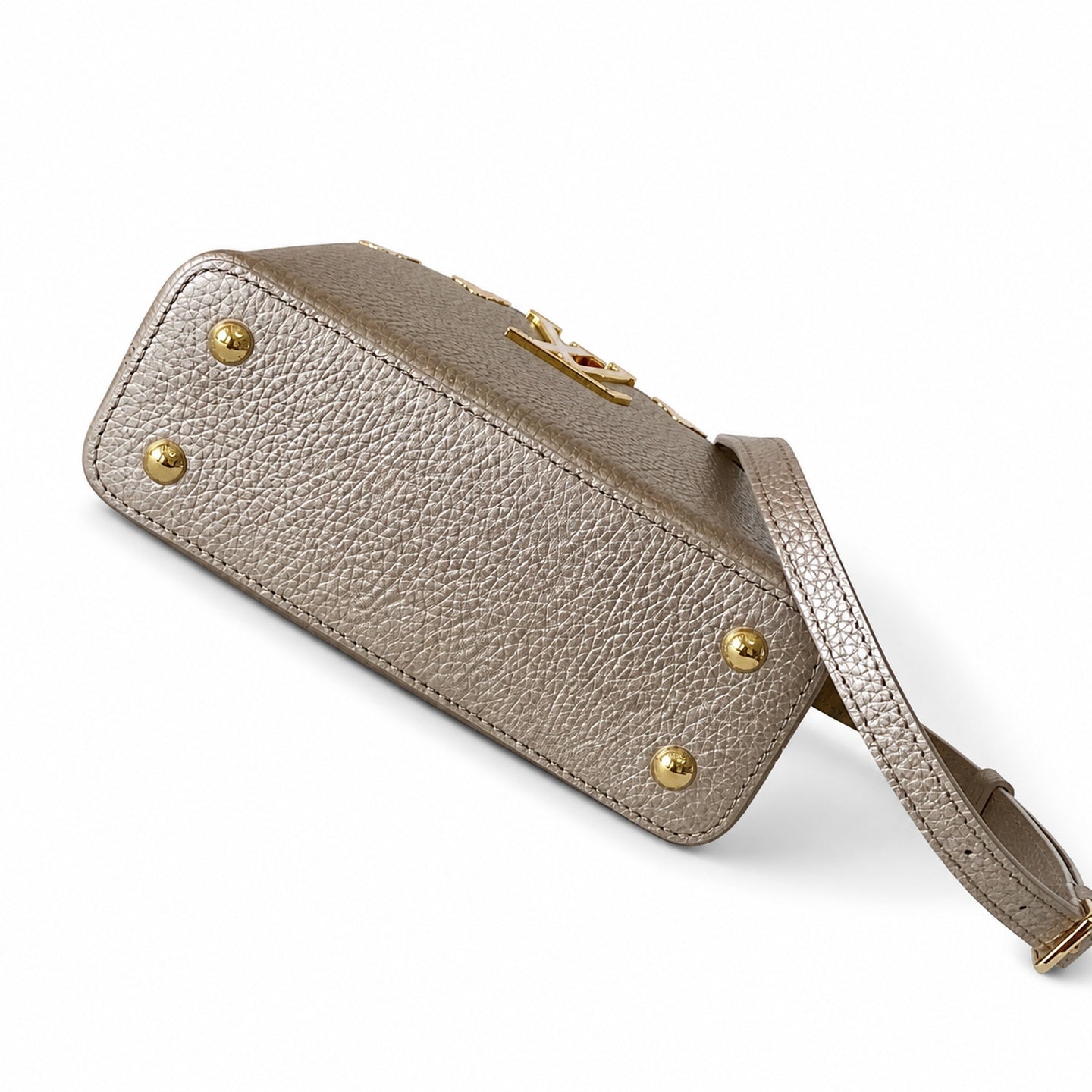 Louis Vuitton Capucines Mini Leather Handbag