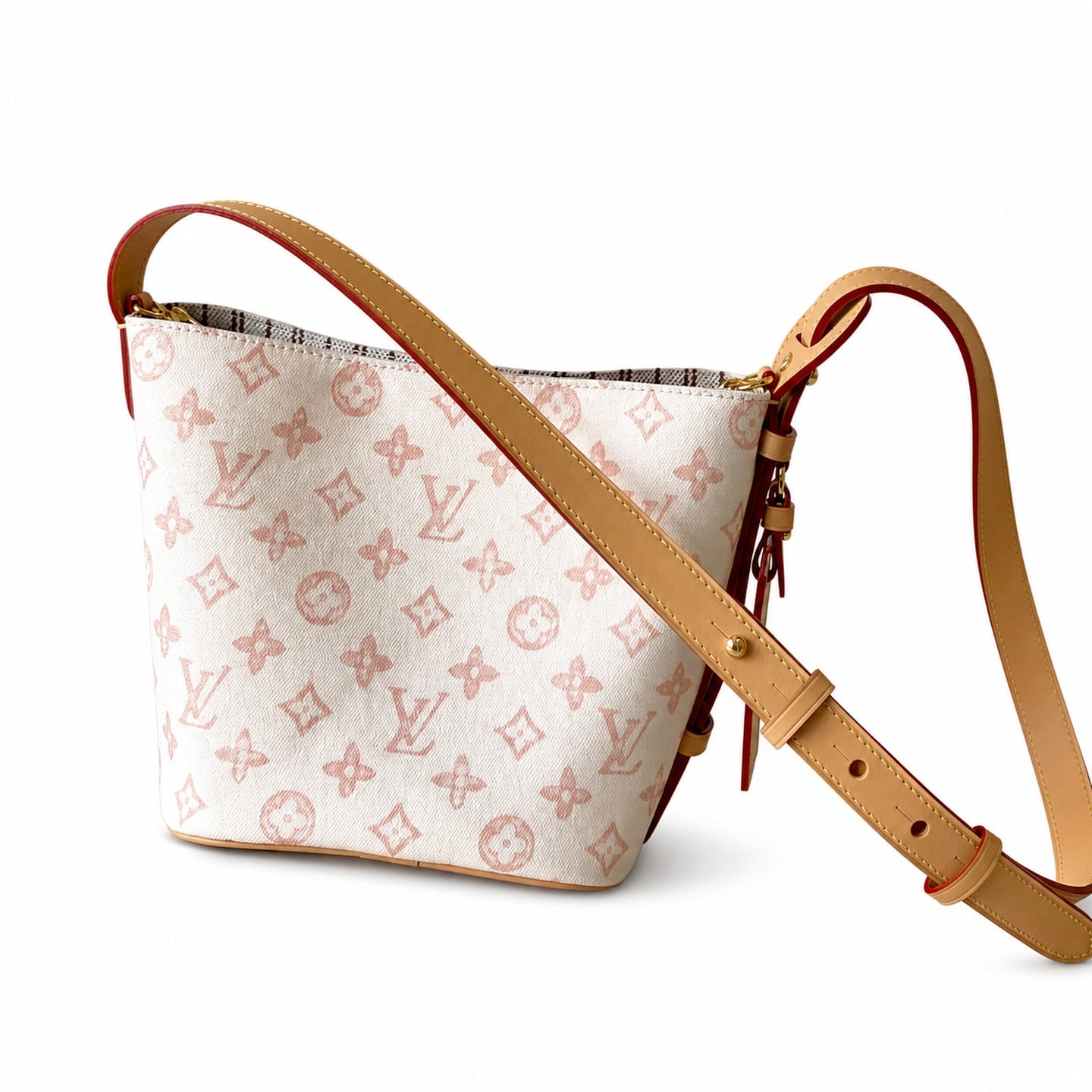 Louis Vuitton All In Small Leather Yellow Handbag