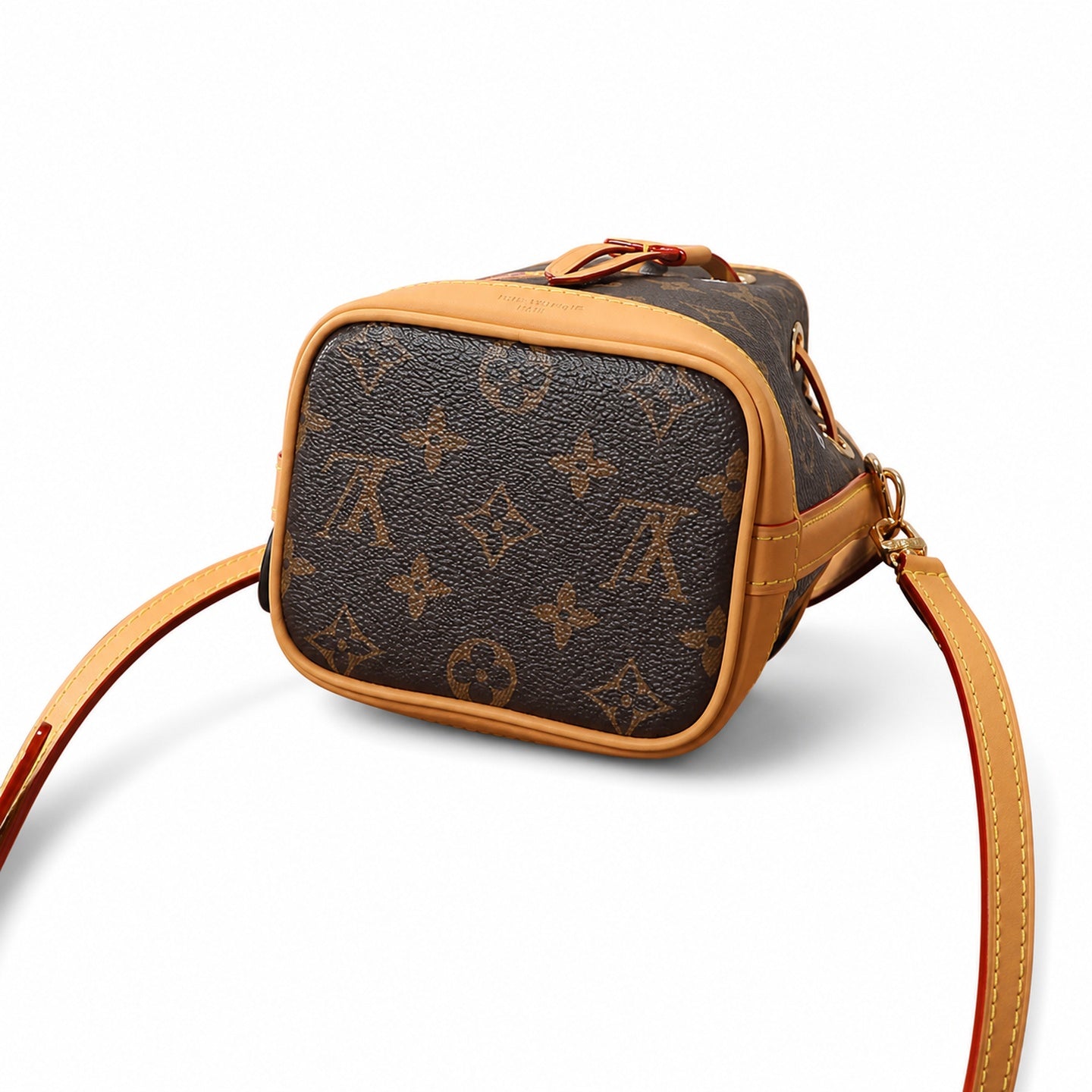 Louis Vuitton Noe Canvas Leather Handbag