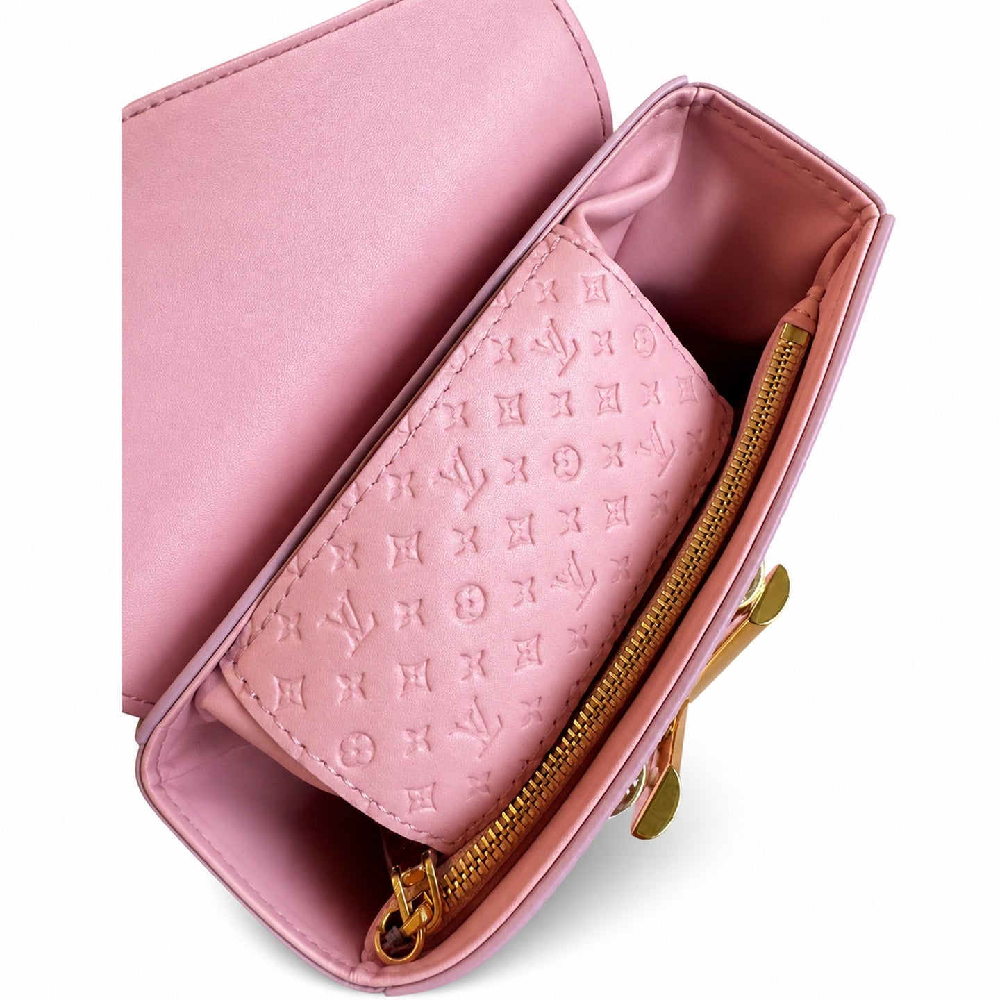 Louis Vuitton Twist Small Leather Pink Handbag