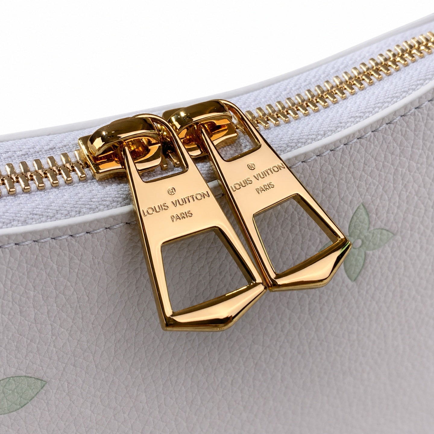 Louis Vuitton Boulogne Small Silk Jacquard Leather Green Gold Handbag