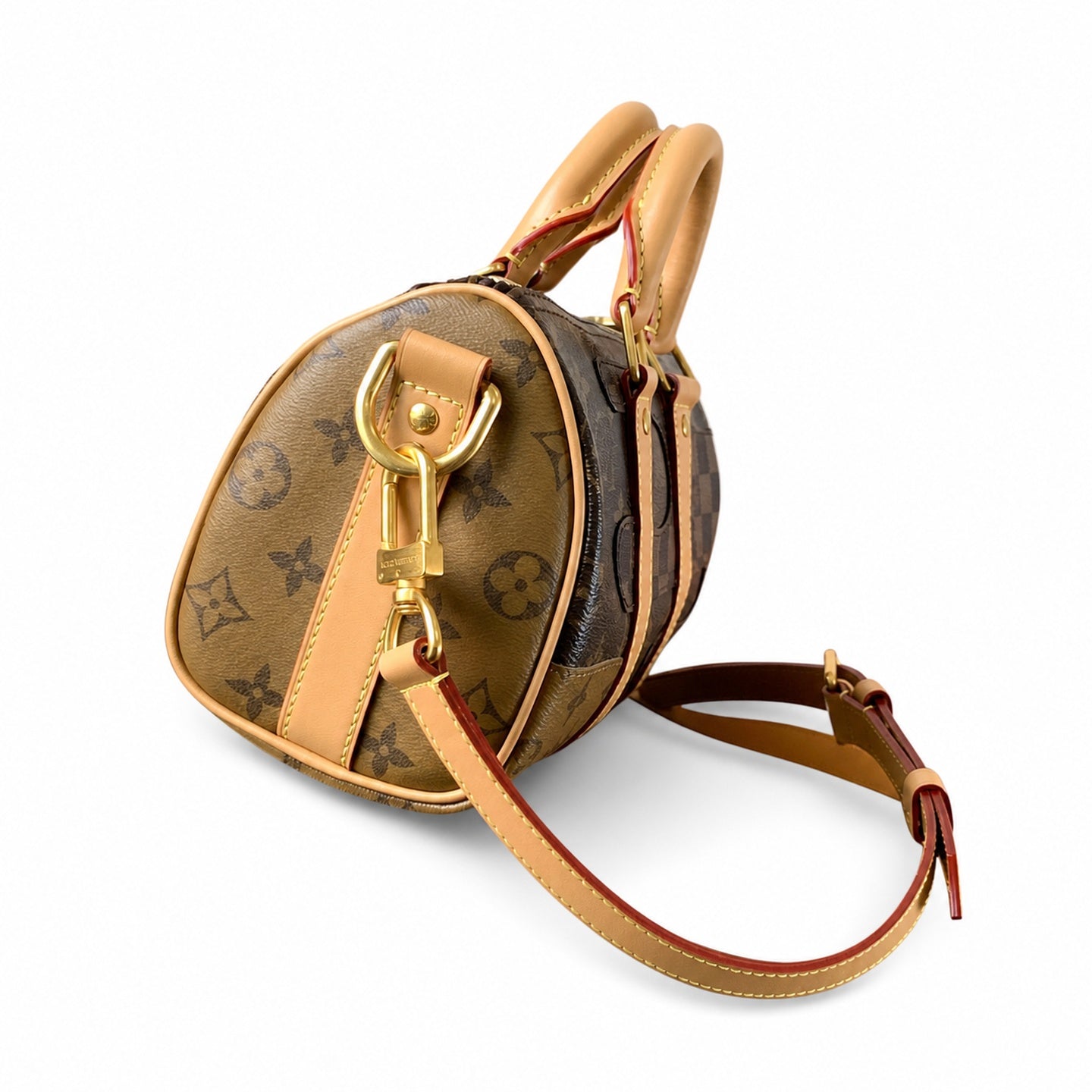 Louis Vuitton Keepall Embroidered Canvas Handbag
