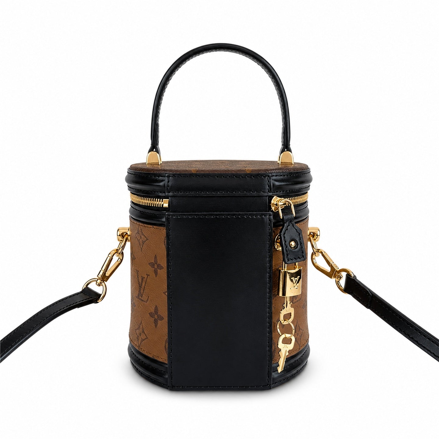 Louis Vuitton Women's Small Canvas Leather Yellow Handbag