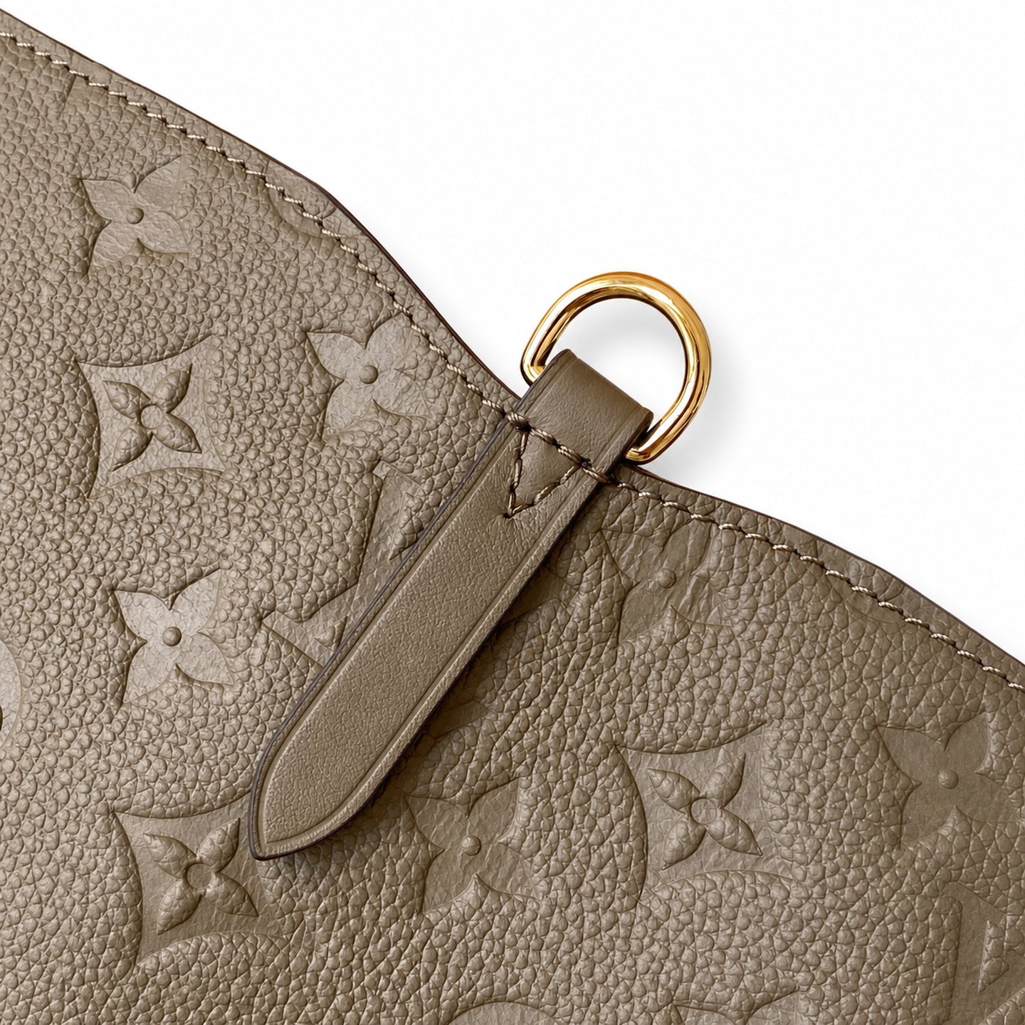 Louis Vuitton All In Leather Black Gray Handbag