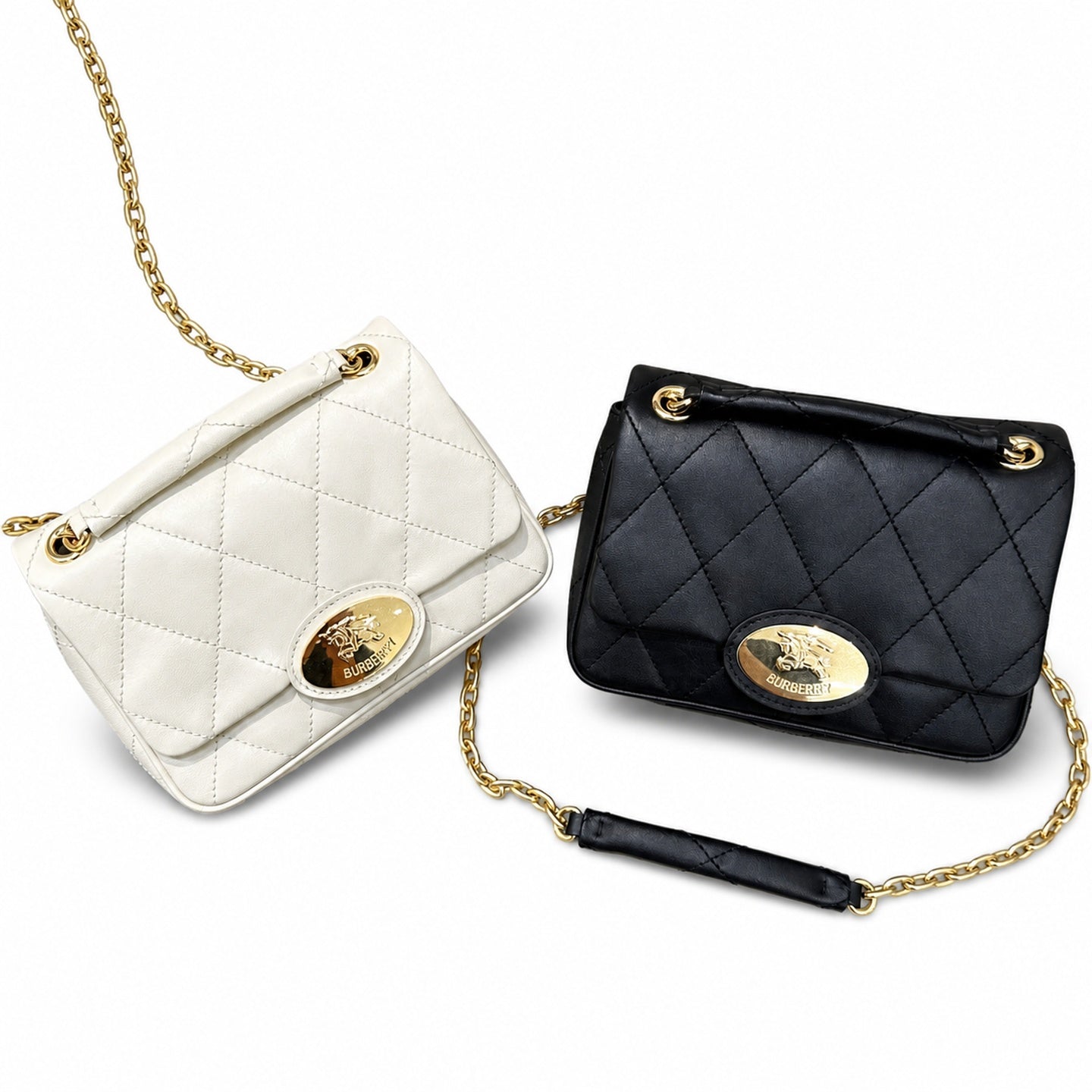 Burberry Strand Leather Chain Bag